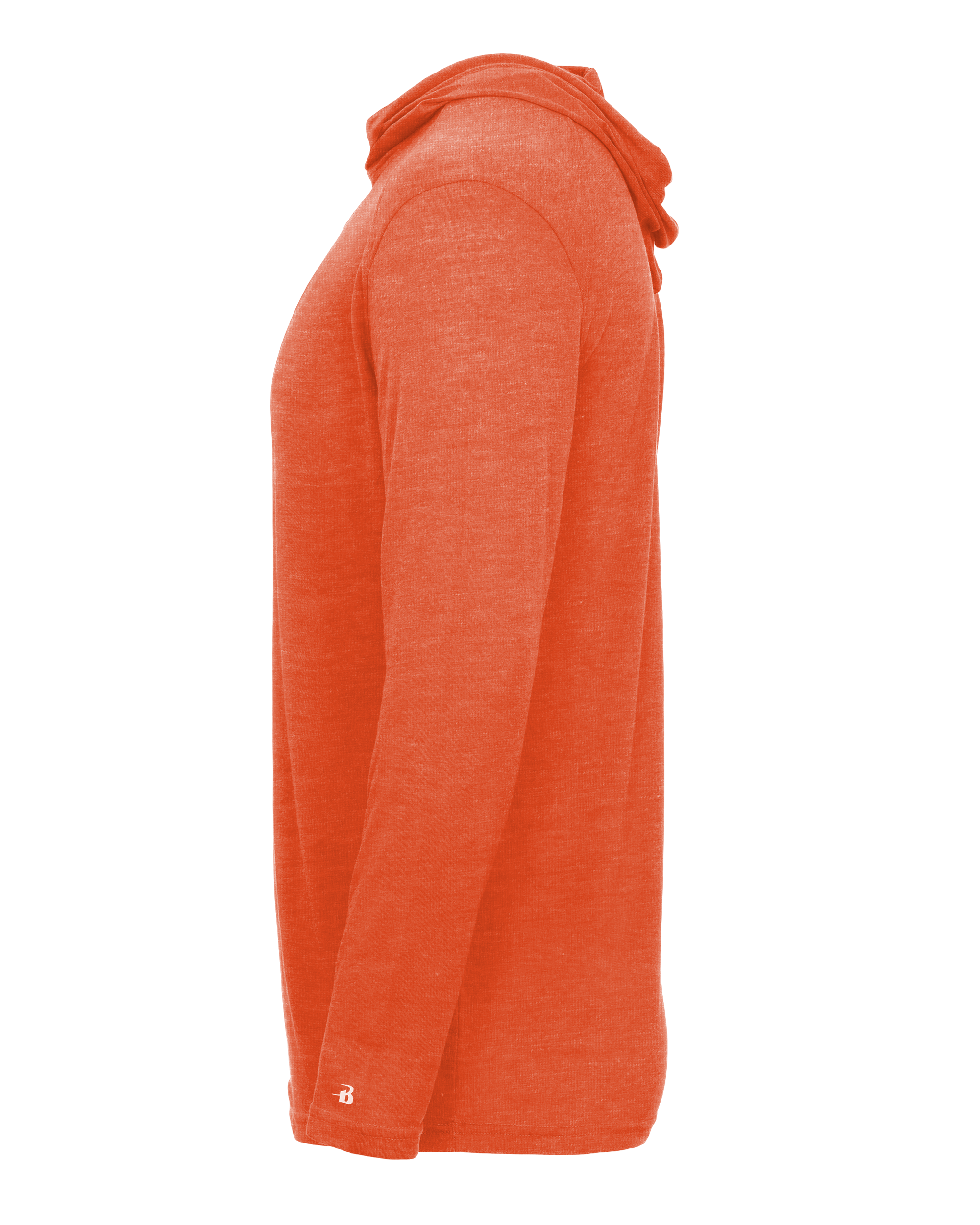 TRI-BLEND SURPLICE HOOD TEE lside