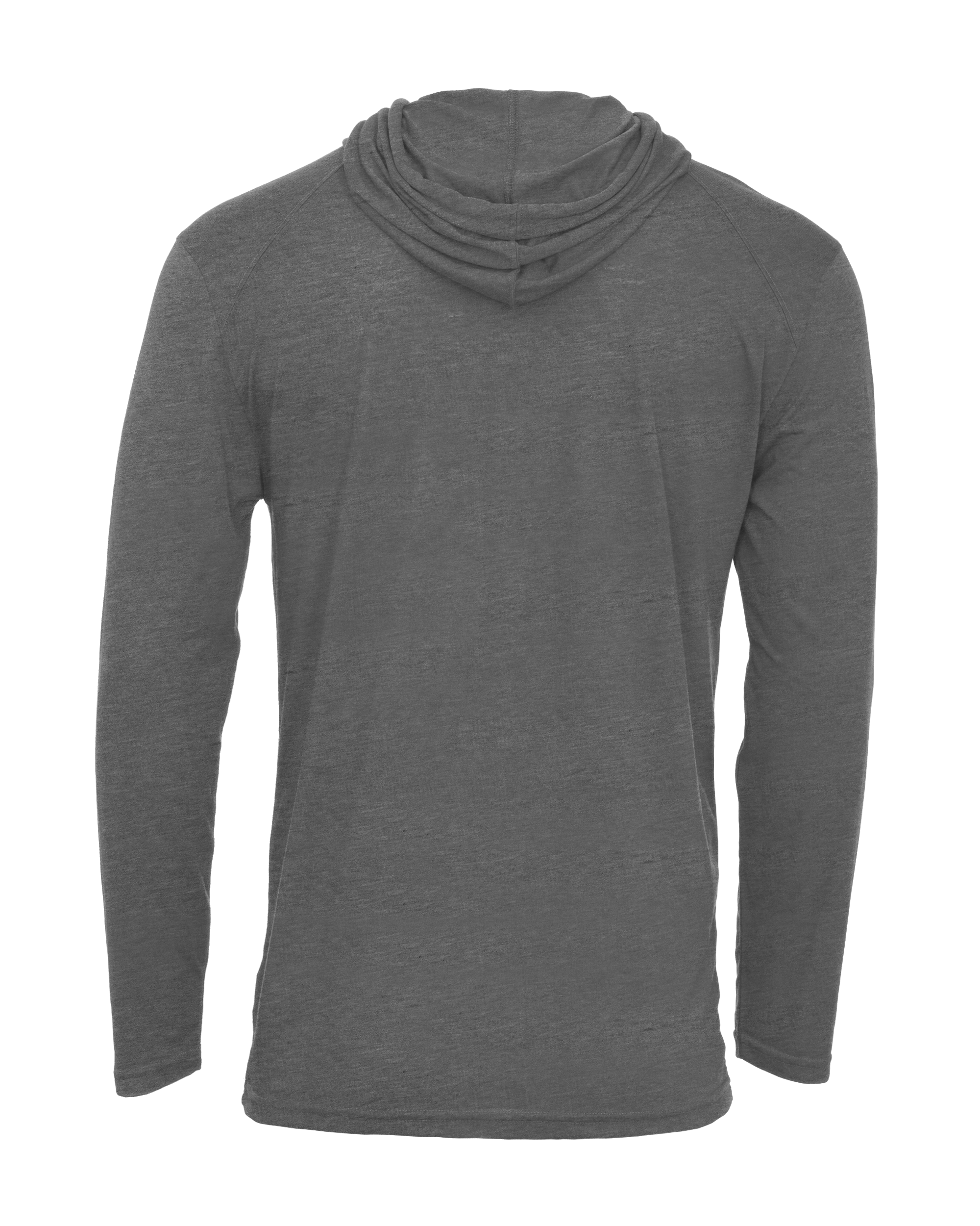 TRI-BLEND SURPLICE HOOD TEE back