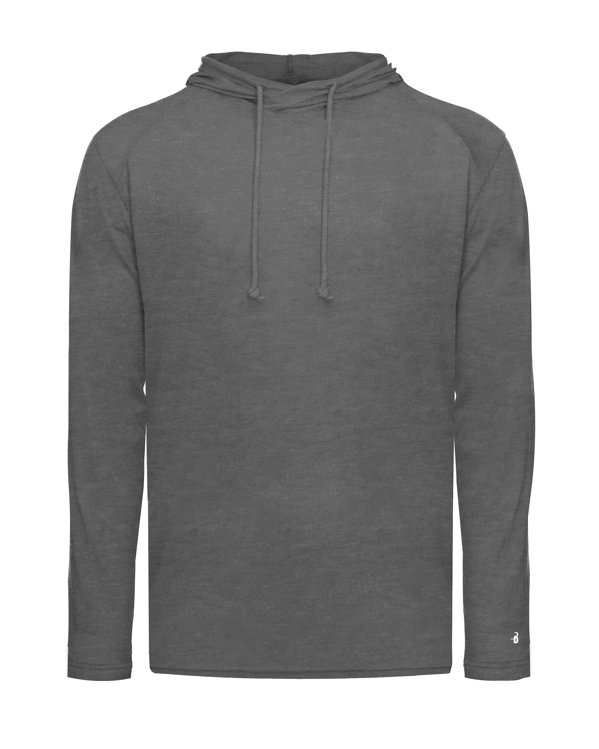 TRI-BLEND SURPLICE HOOD TEE lside