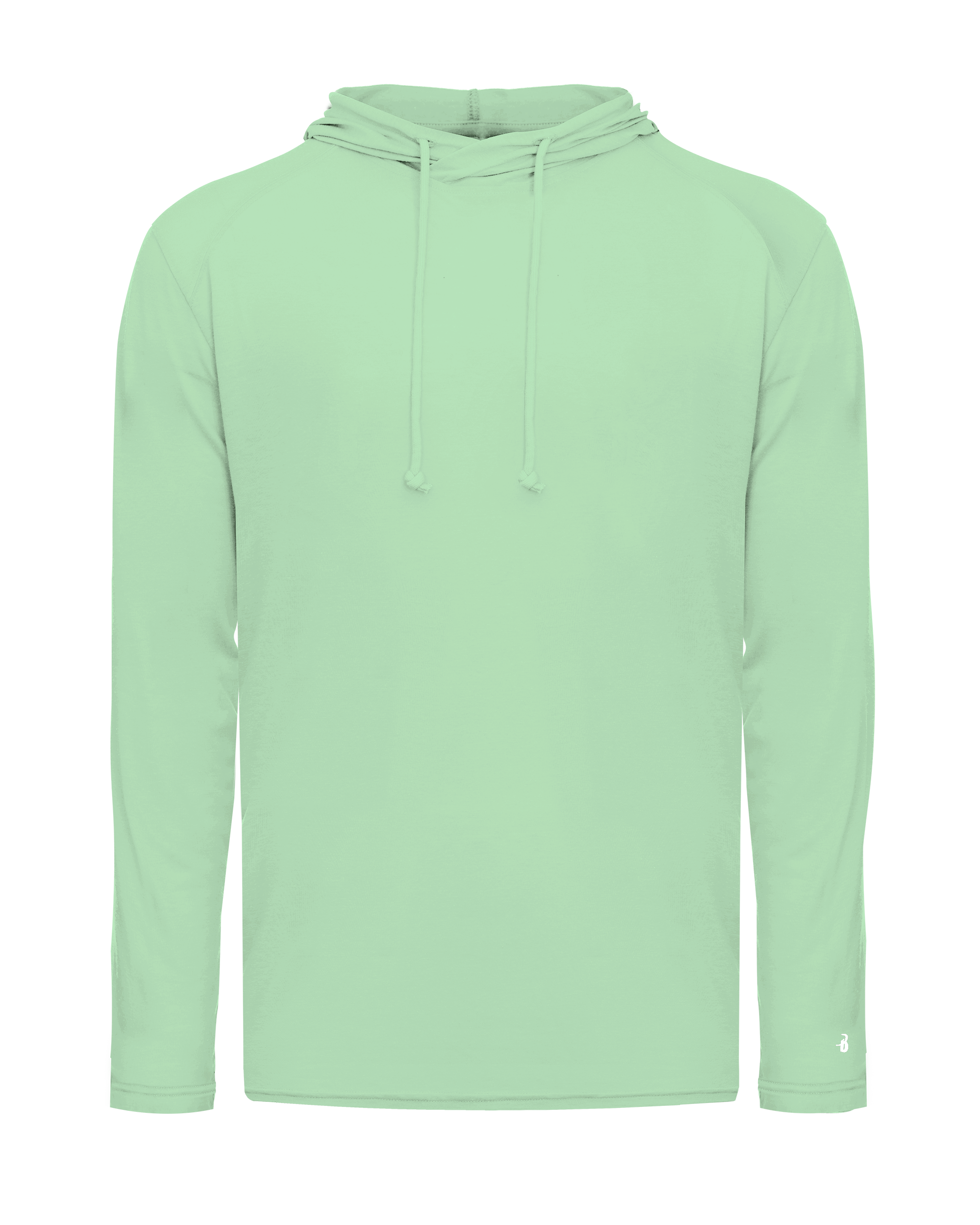 TRI-BLEND SURPLICE HOOD TEE front