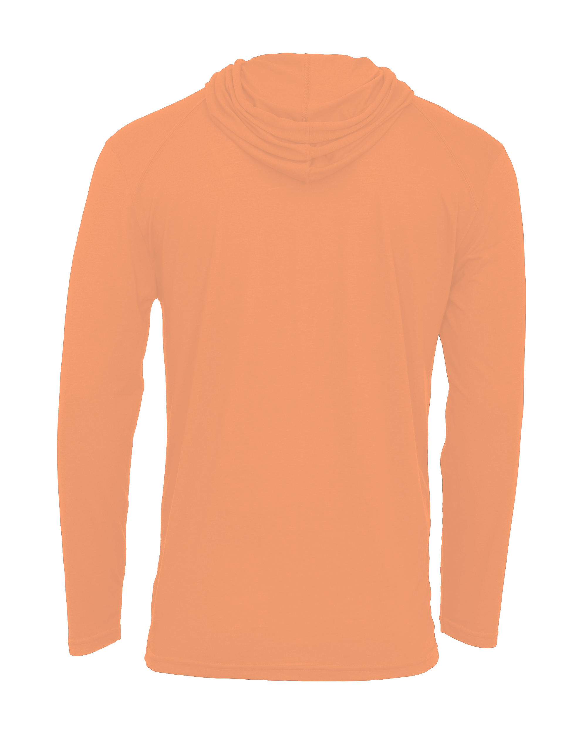 TRI-BLEND SURPLICE HOOD TEE back