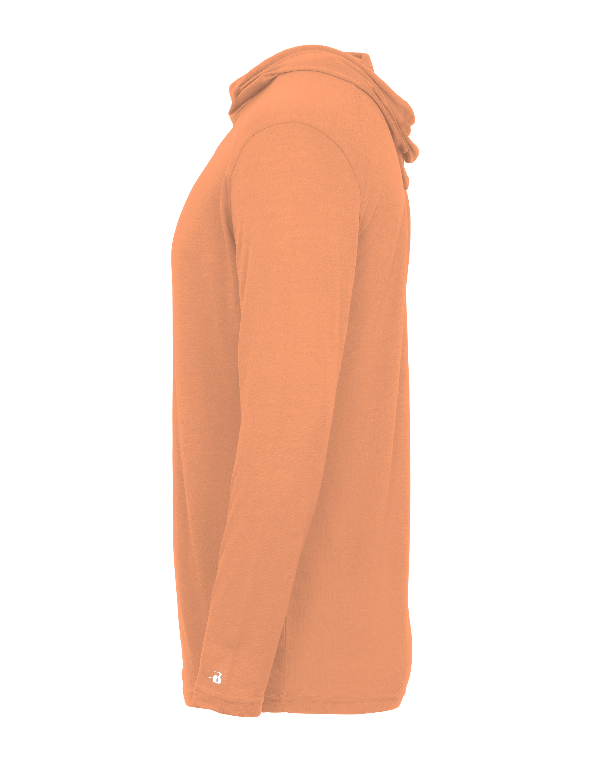 TRI-BLEND SURPLICE HOOD TEE lside