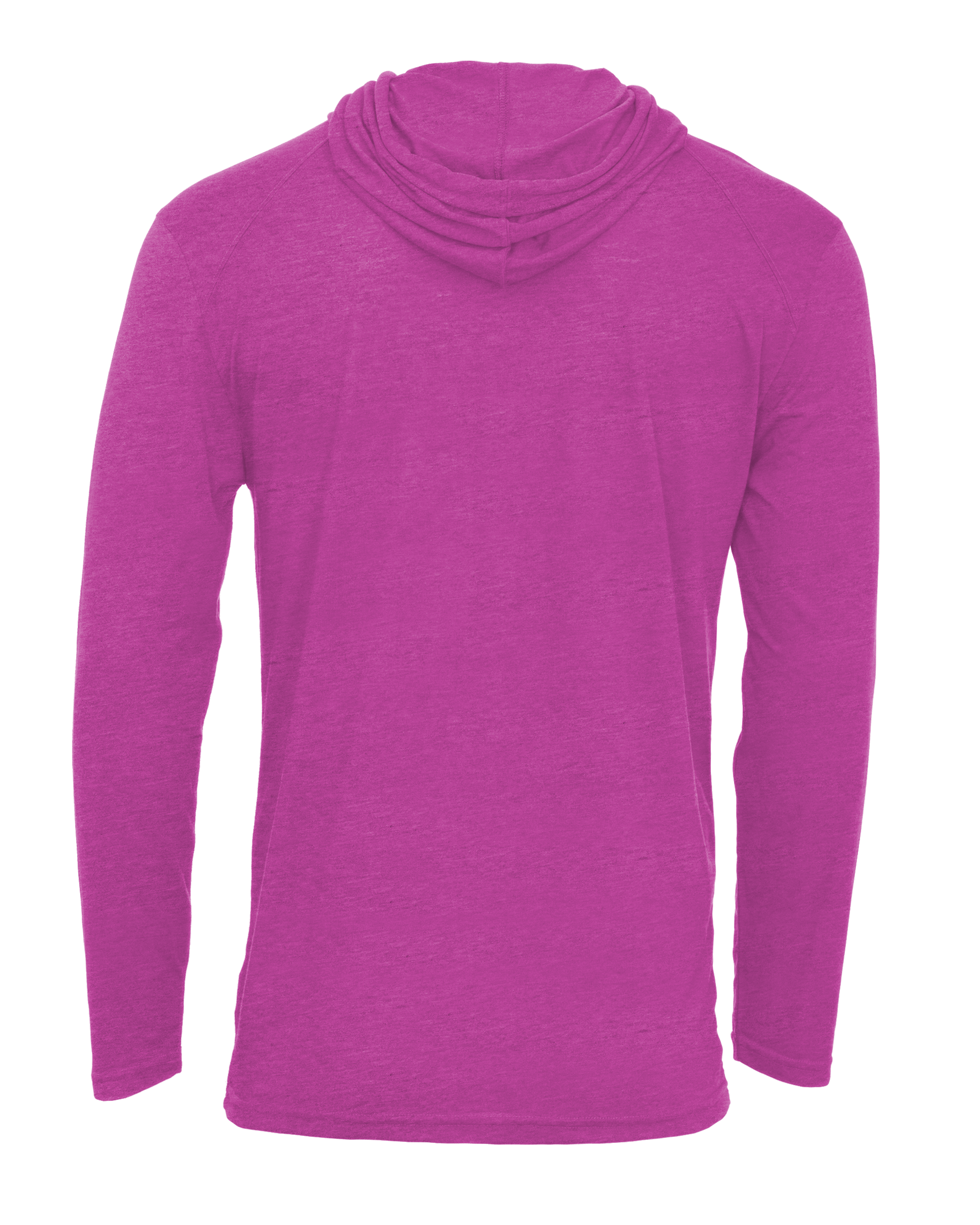 TRI-BLEND SURPLICE HOOD TEE back
