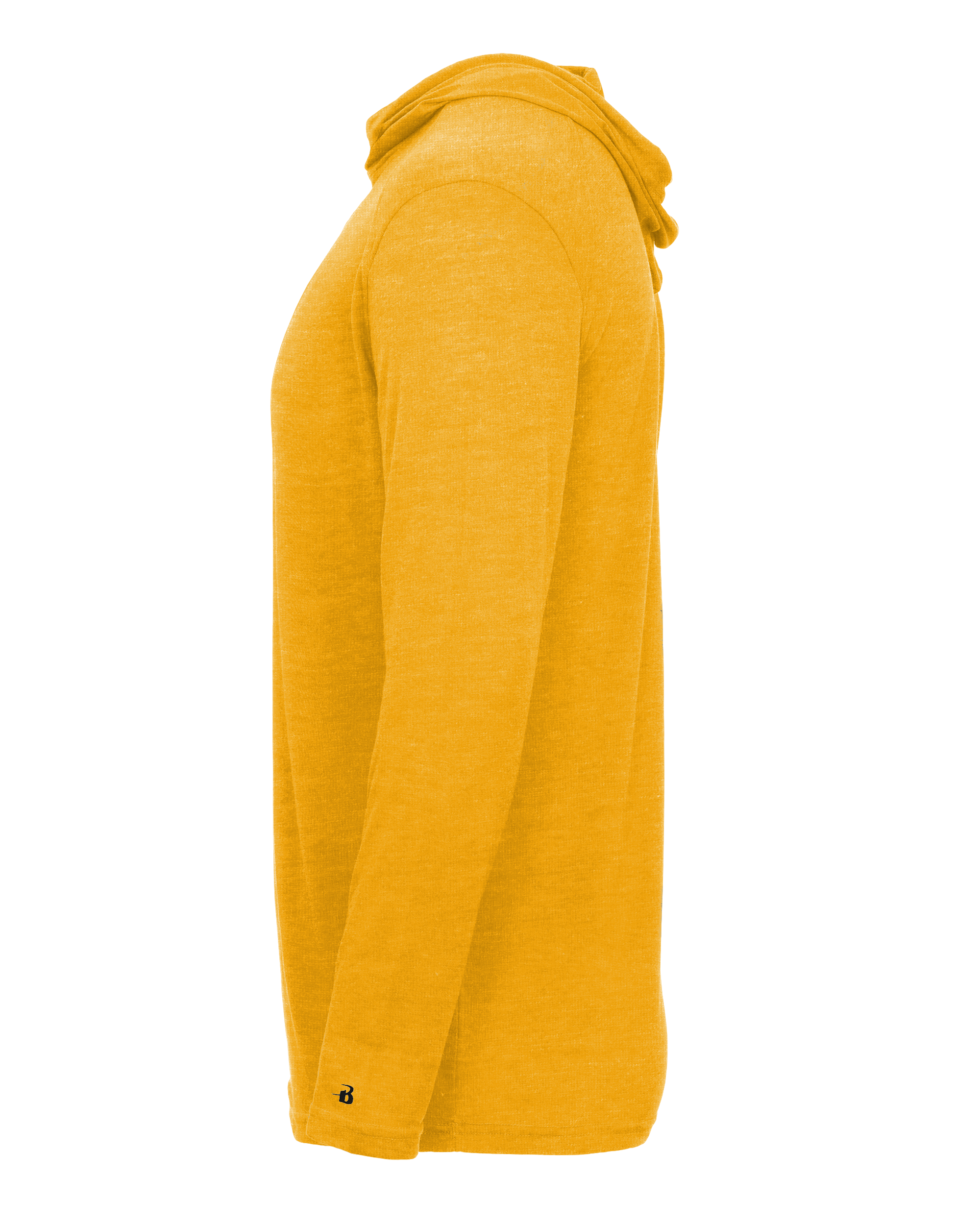 TRI-BLEND SURPLICE HOOD TEE lside