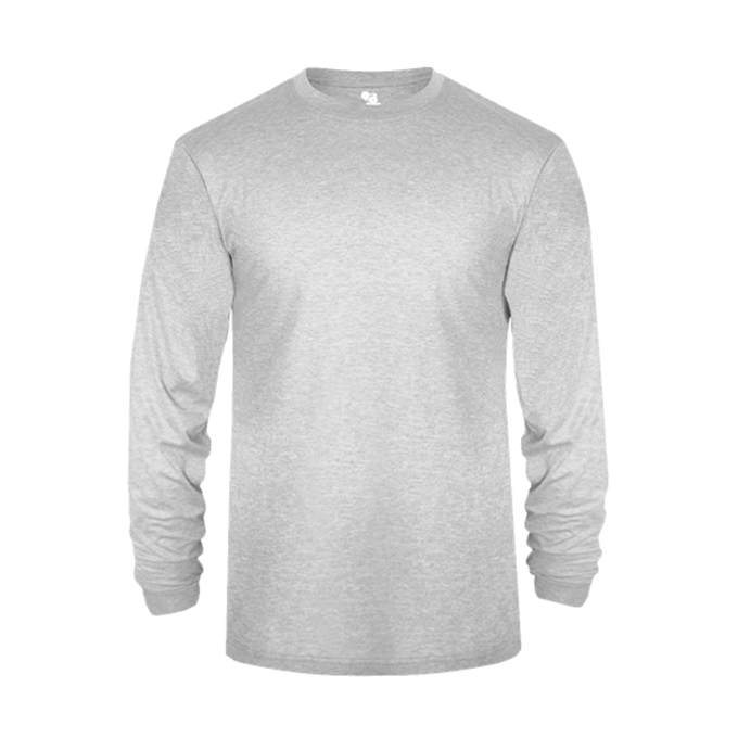 TRI-BLEND LONG SLEEVE TEE front