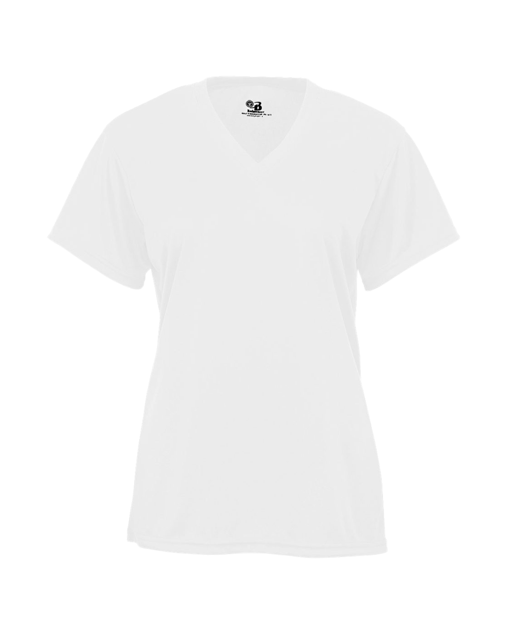 LADIES TRI-BLEND V-NECK TEE lquarter