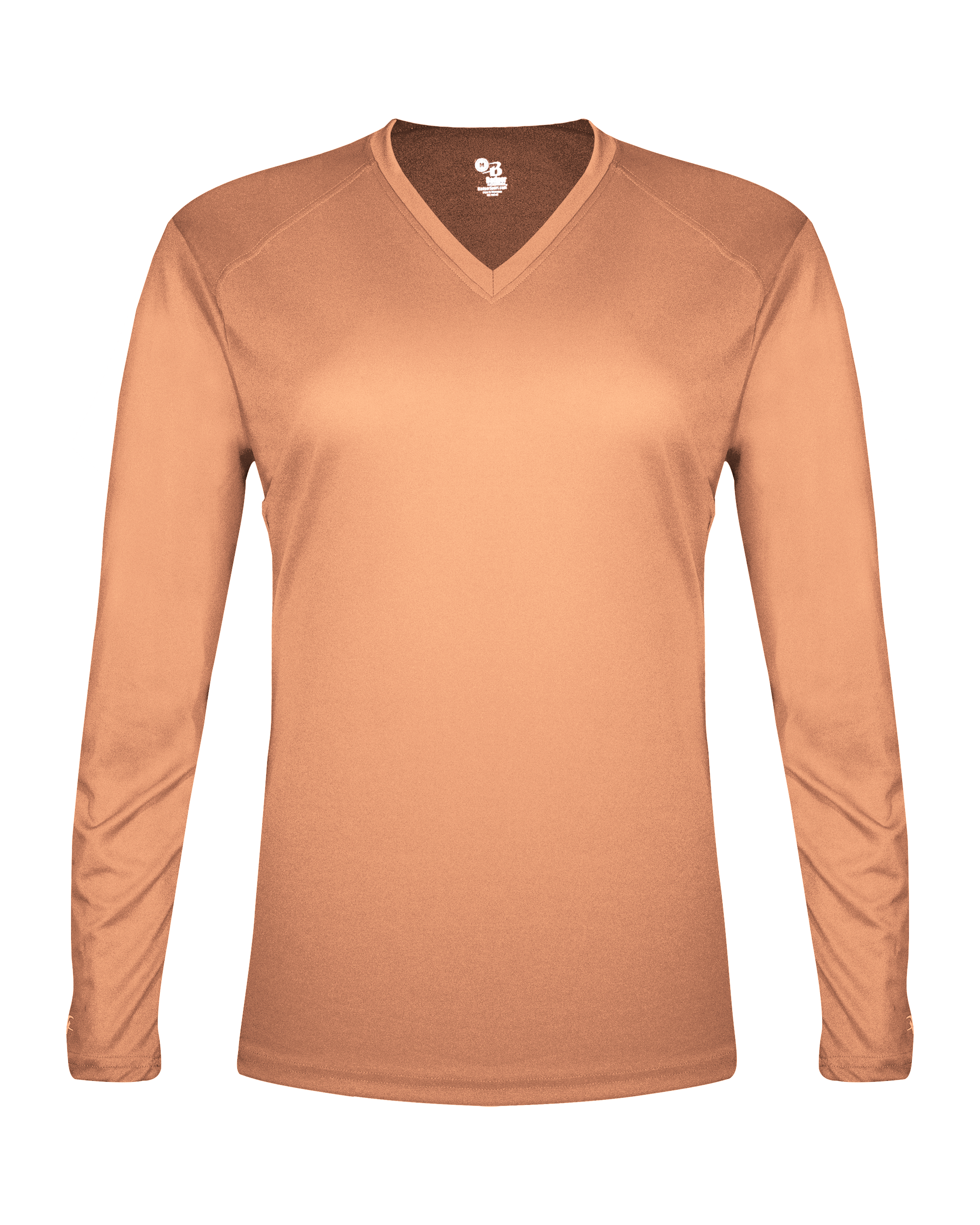 LADIES TRI-BLEND V-NECK LONG SLEEVE TEE lquarter