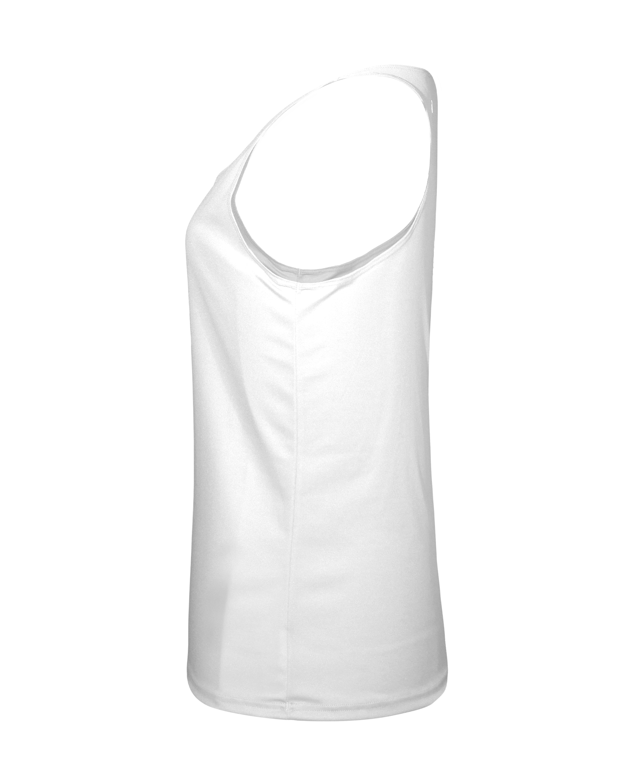TRI-BLEND LADIES' RACERBACK TA lside