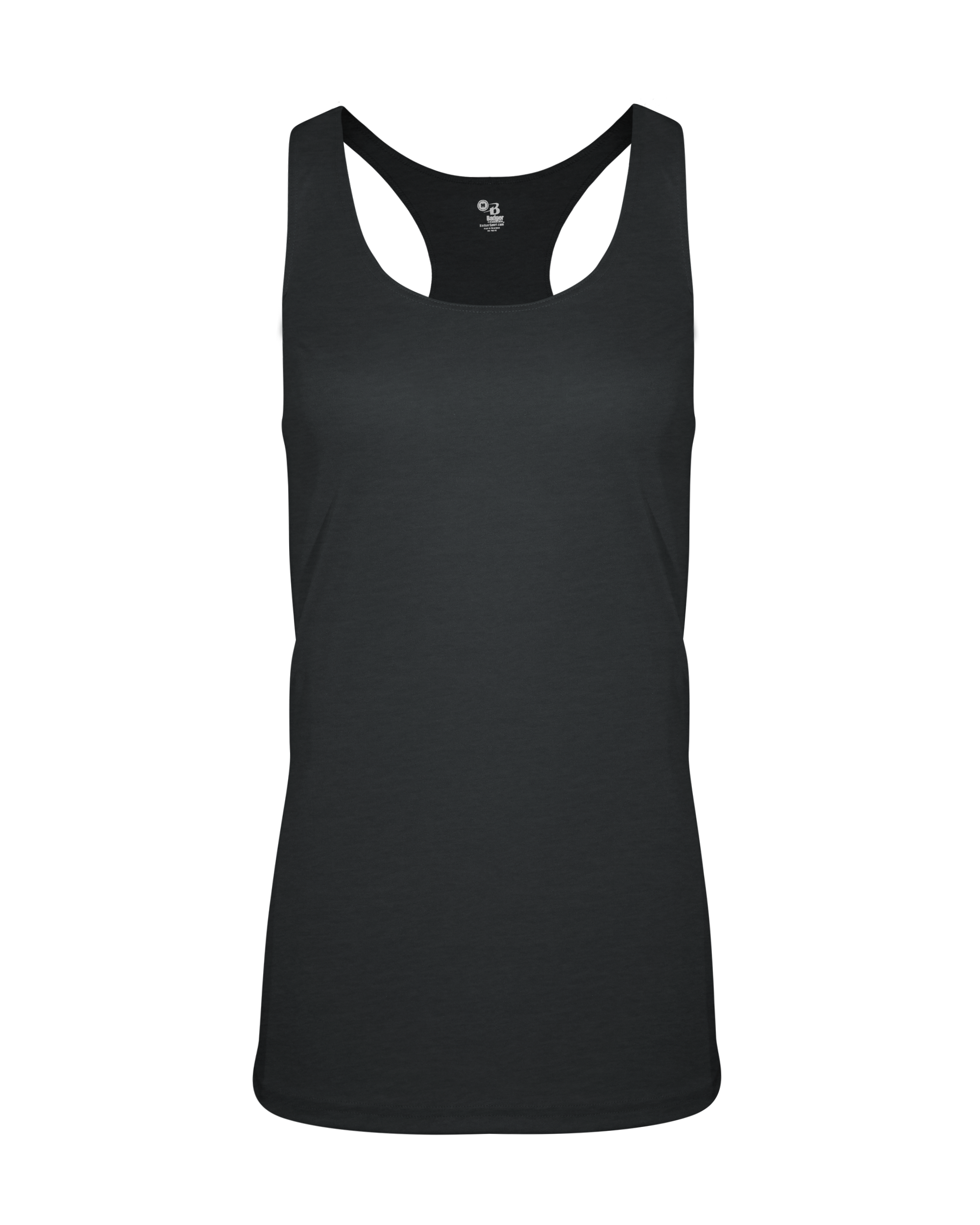 TRI-BLEND LADIES' RACERBACK TA lquarter