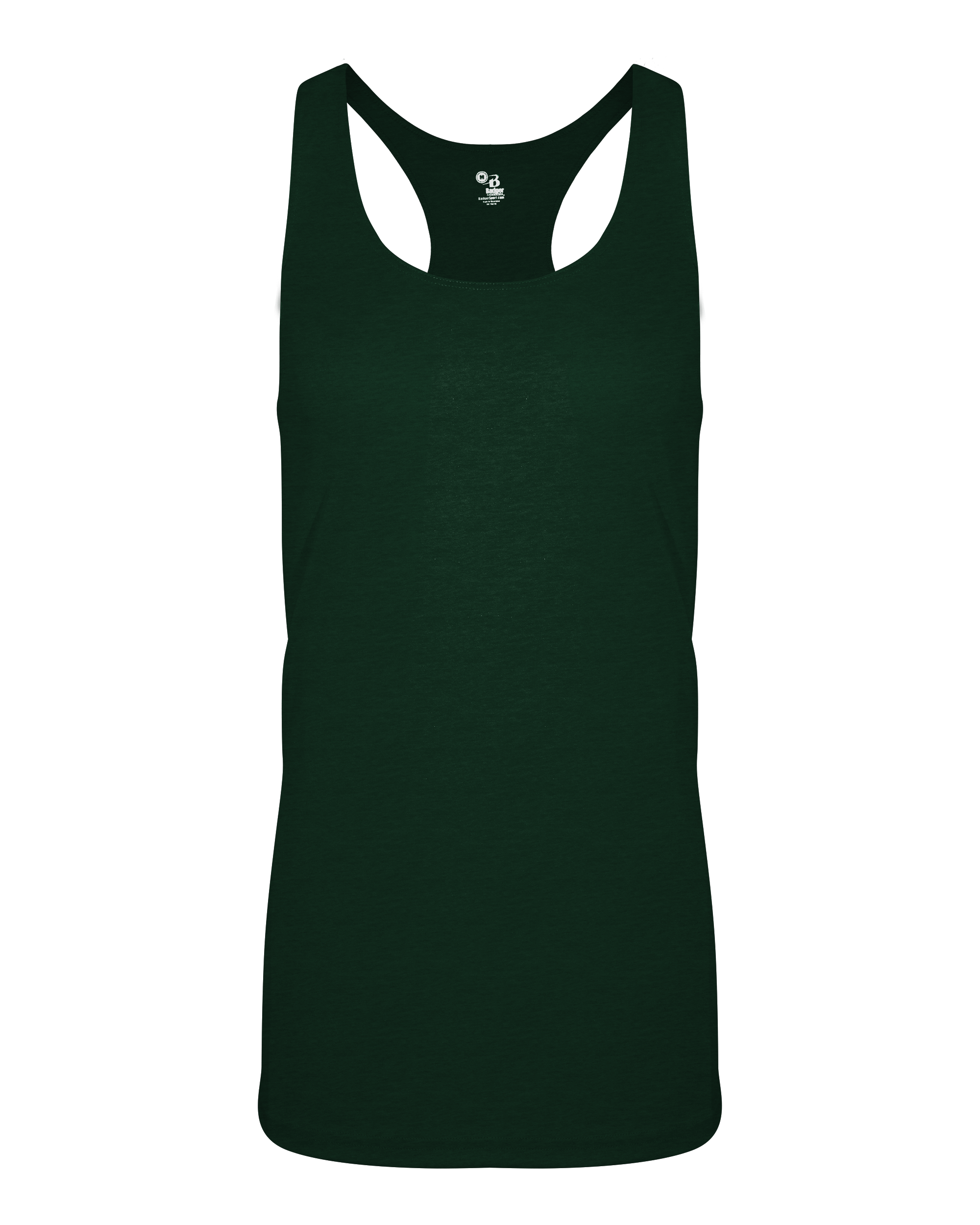 TRI-BLEND LADIES' RACERBACK TA lside
