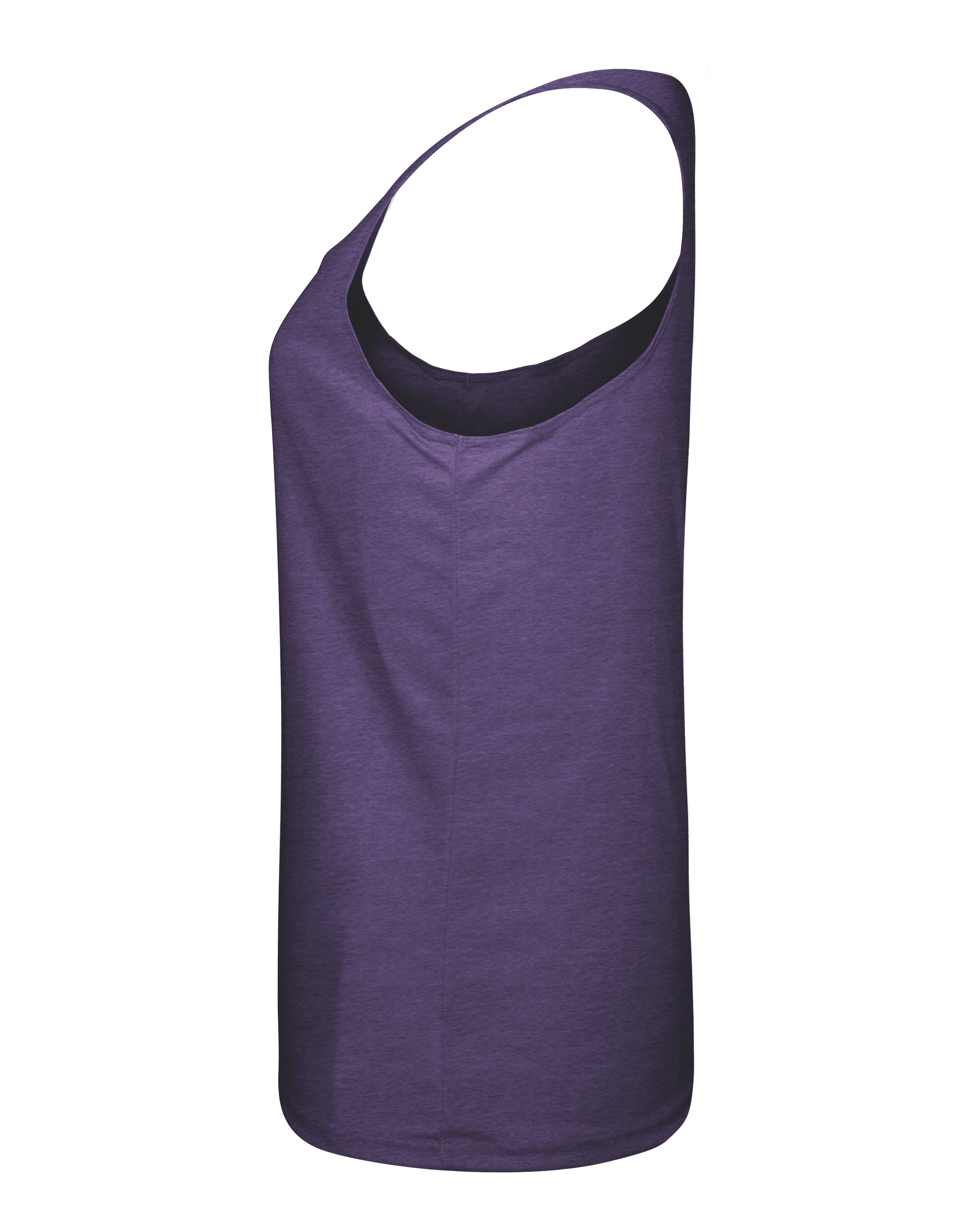 TRI-BLEND LADIES' RACERBACK TA lside