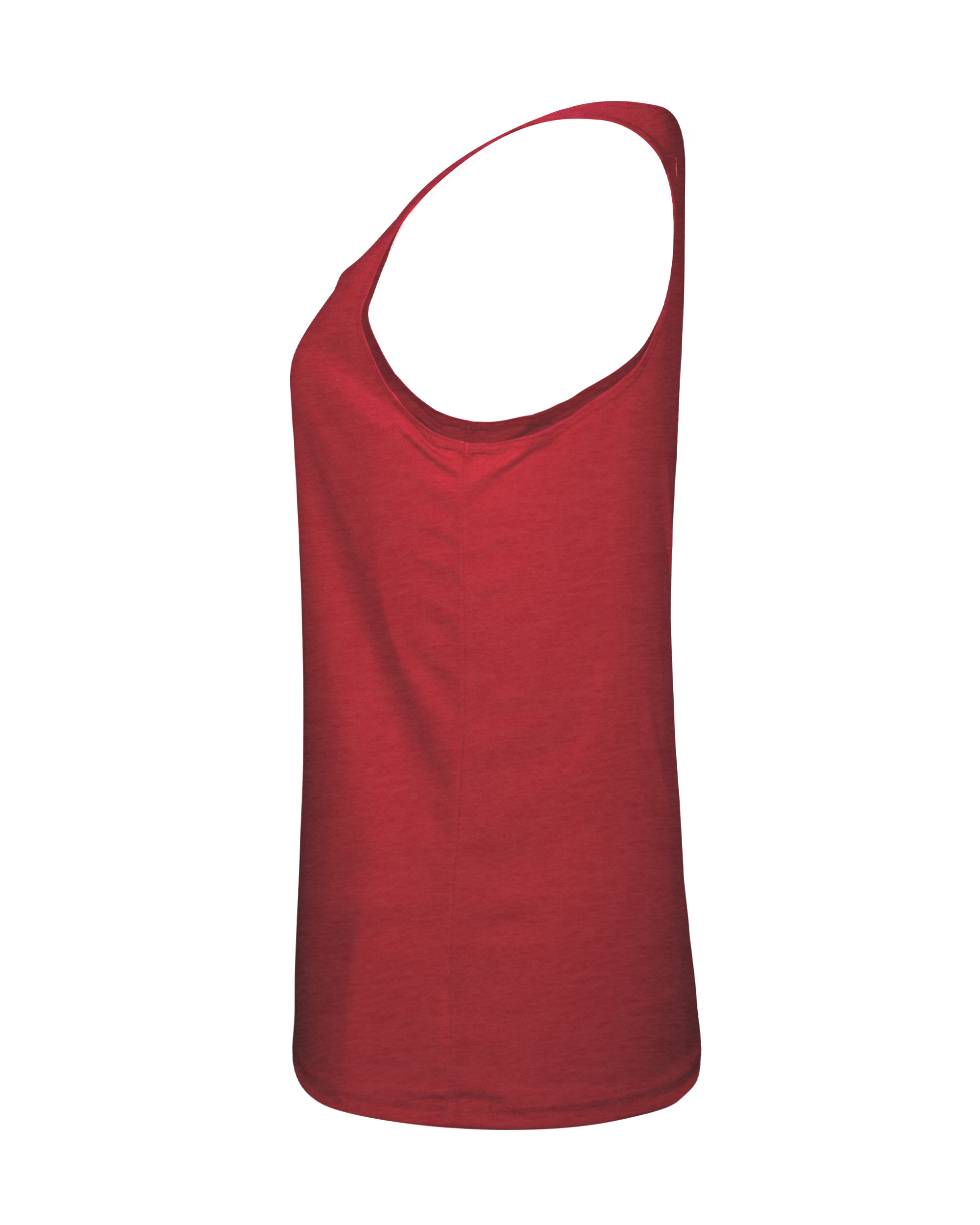 TRI-BLEND LADIES' RACERBACK TA lside