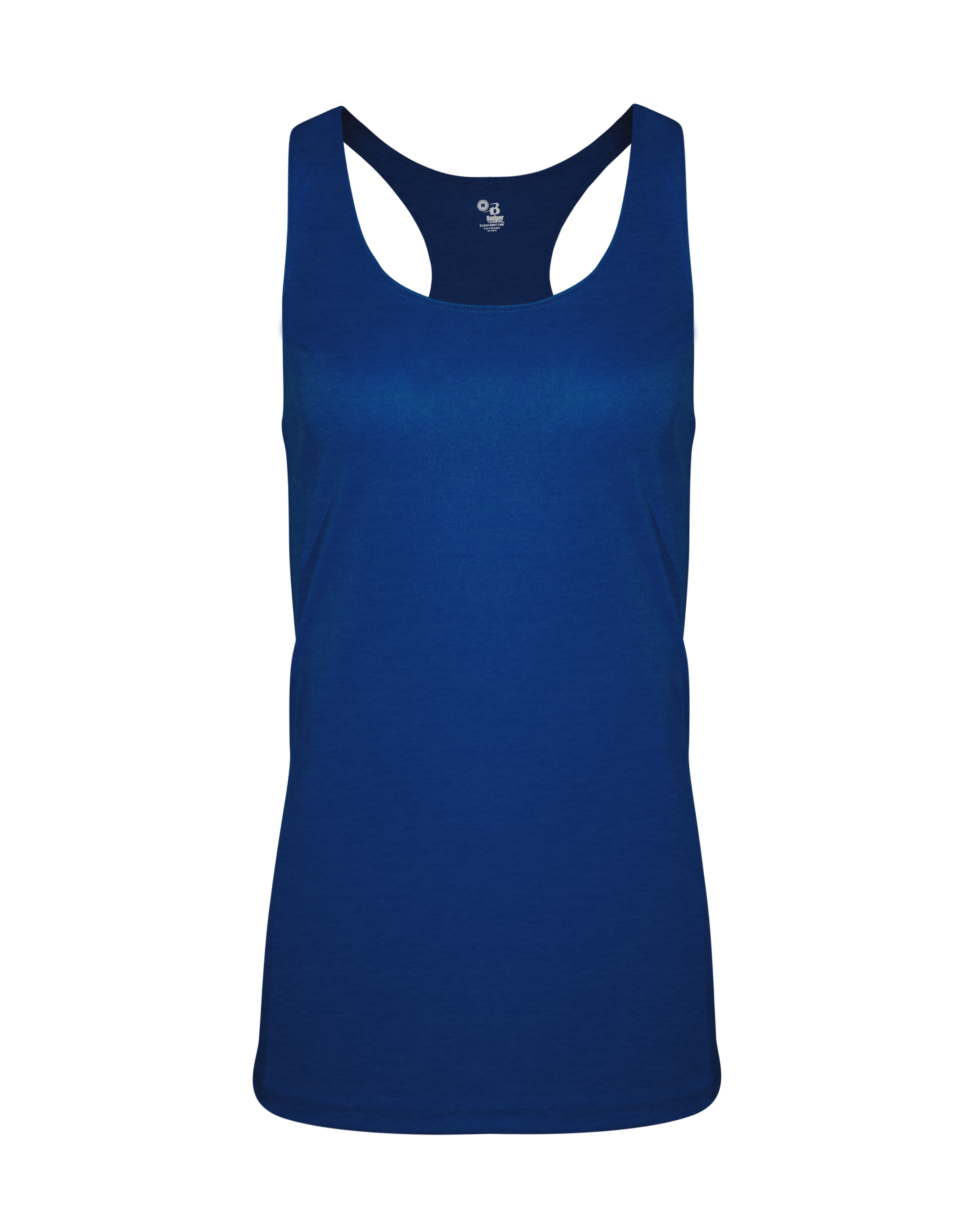TRI-BLEND LADIES' RACERBACK TA lquarter