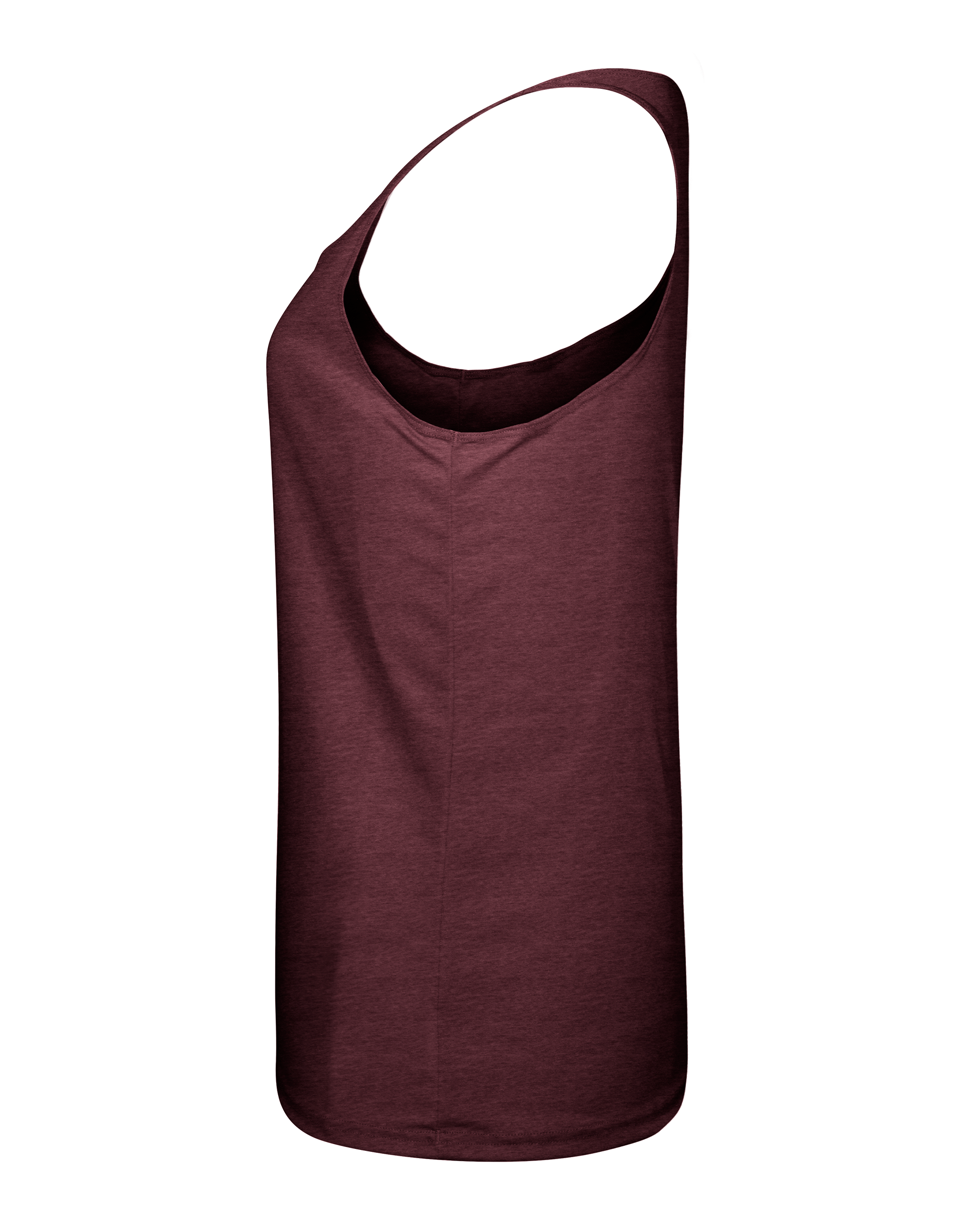 TRI-BLEND LADIES' RACERBACK TA lside
