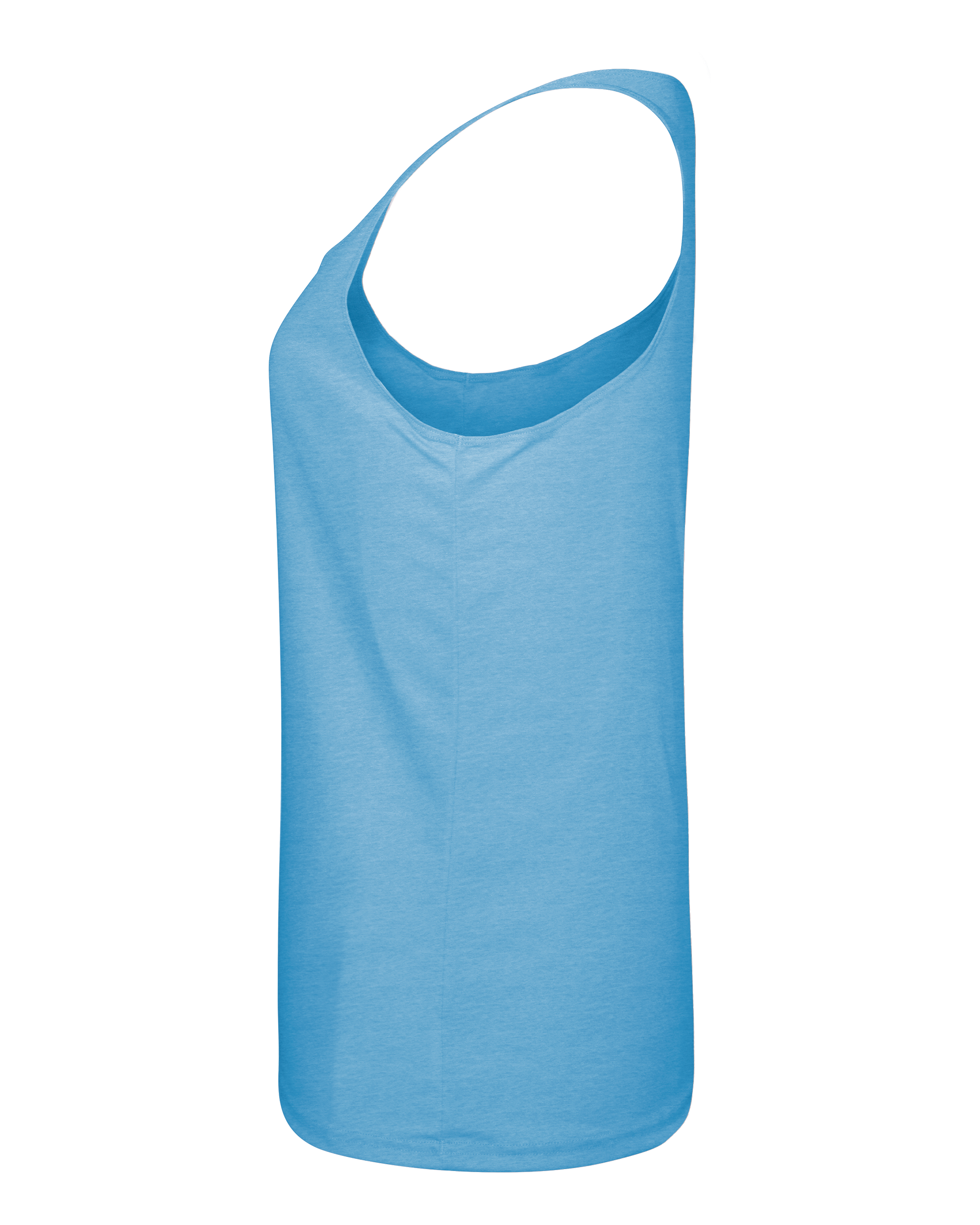 TRI-BLEND LADIES' RACERBACK TA lside