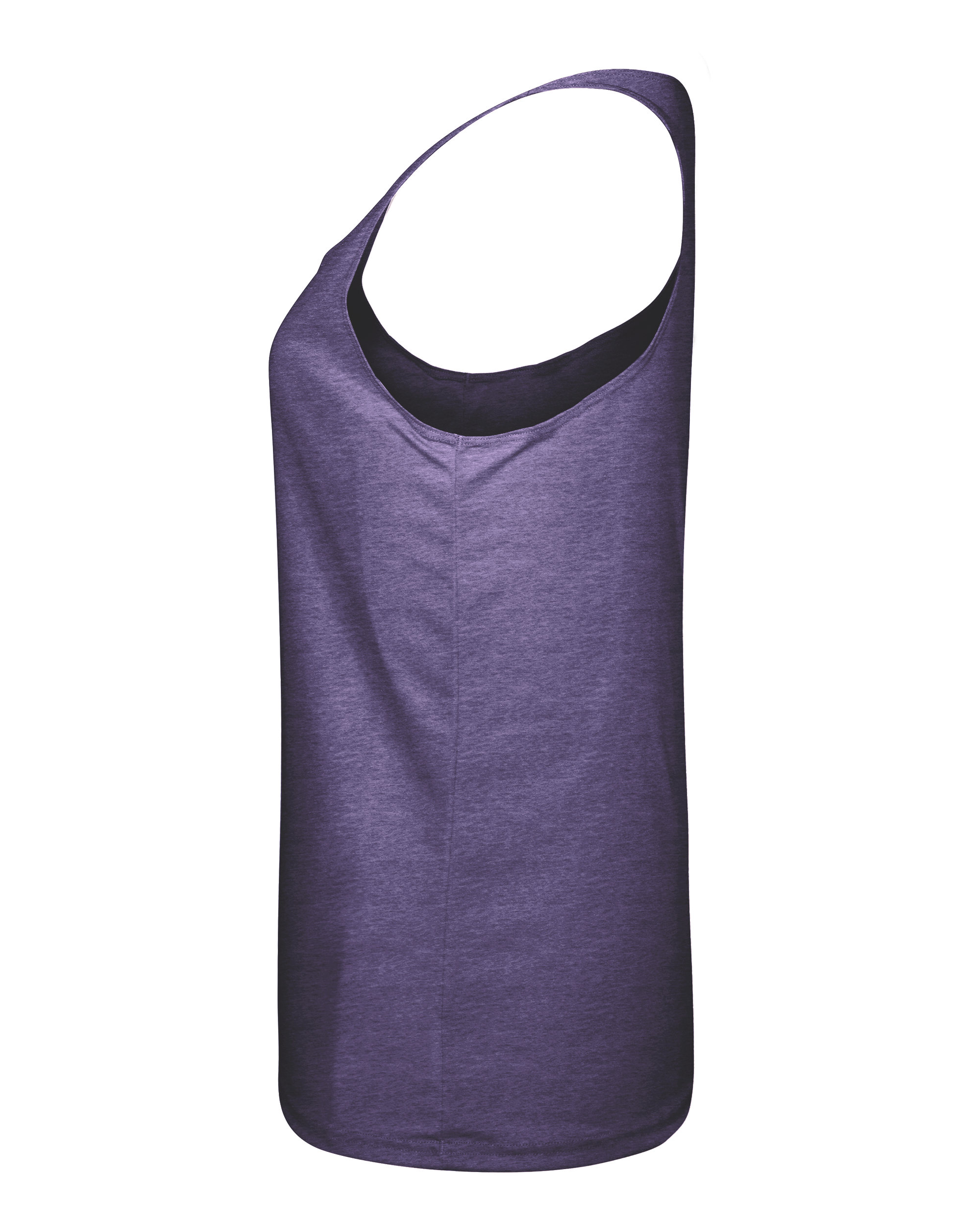 TRI-BLEND LADIES' RACERBACK TA lside