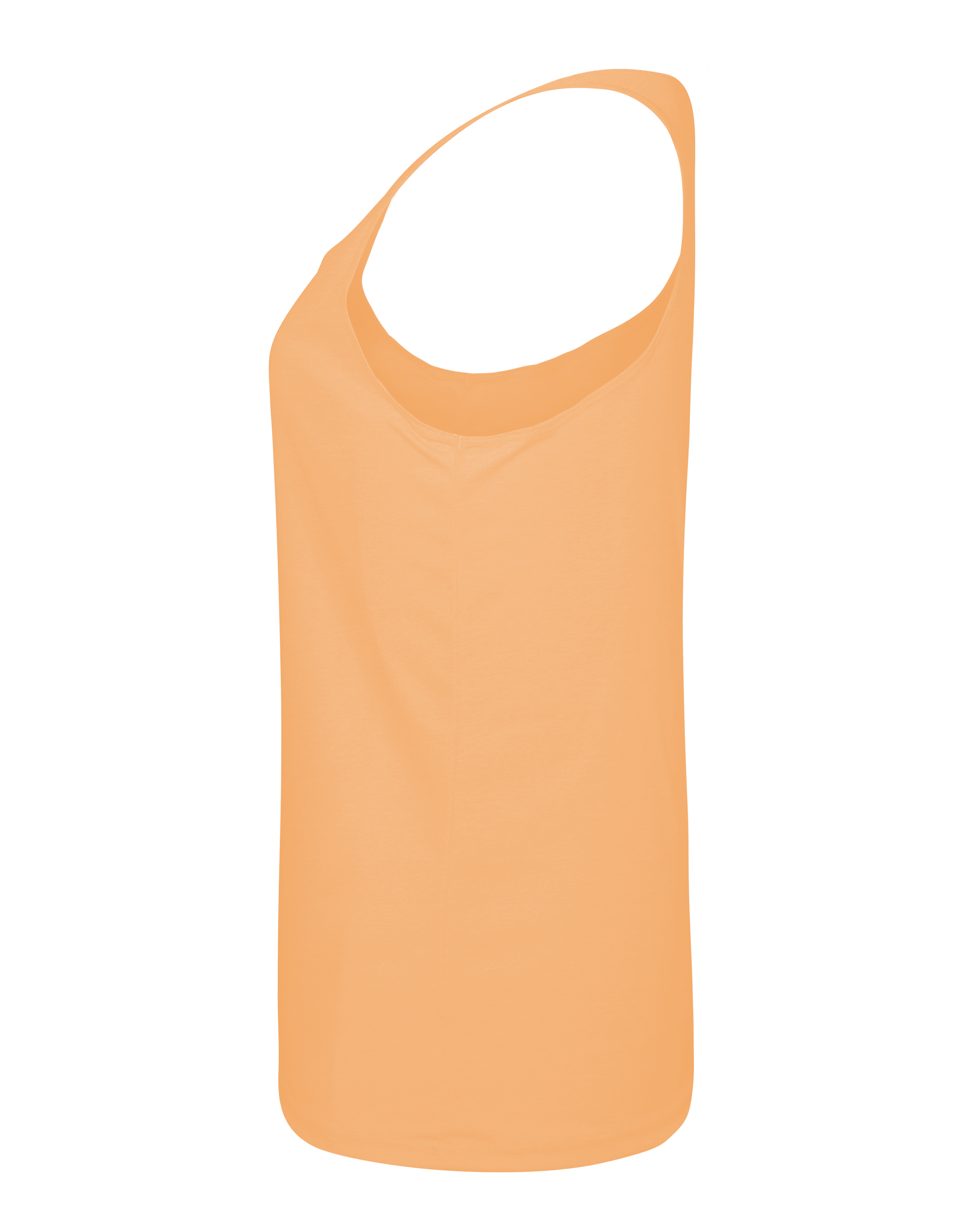 TRI-BLEND LADIES' RACERBACK TA lside