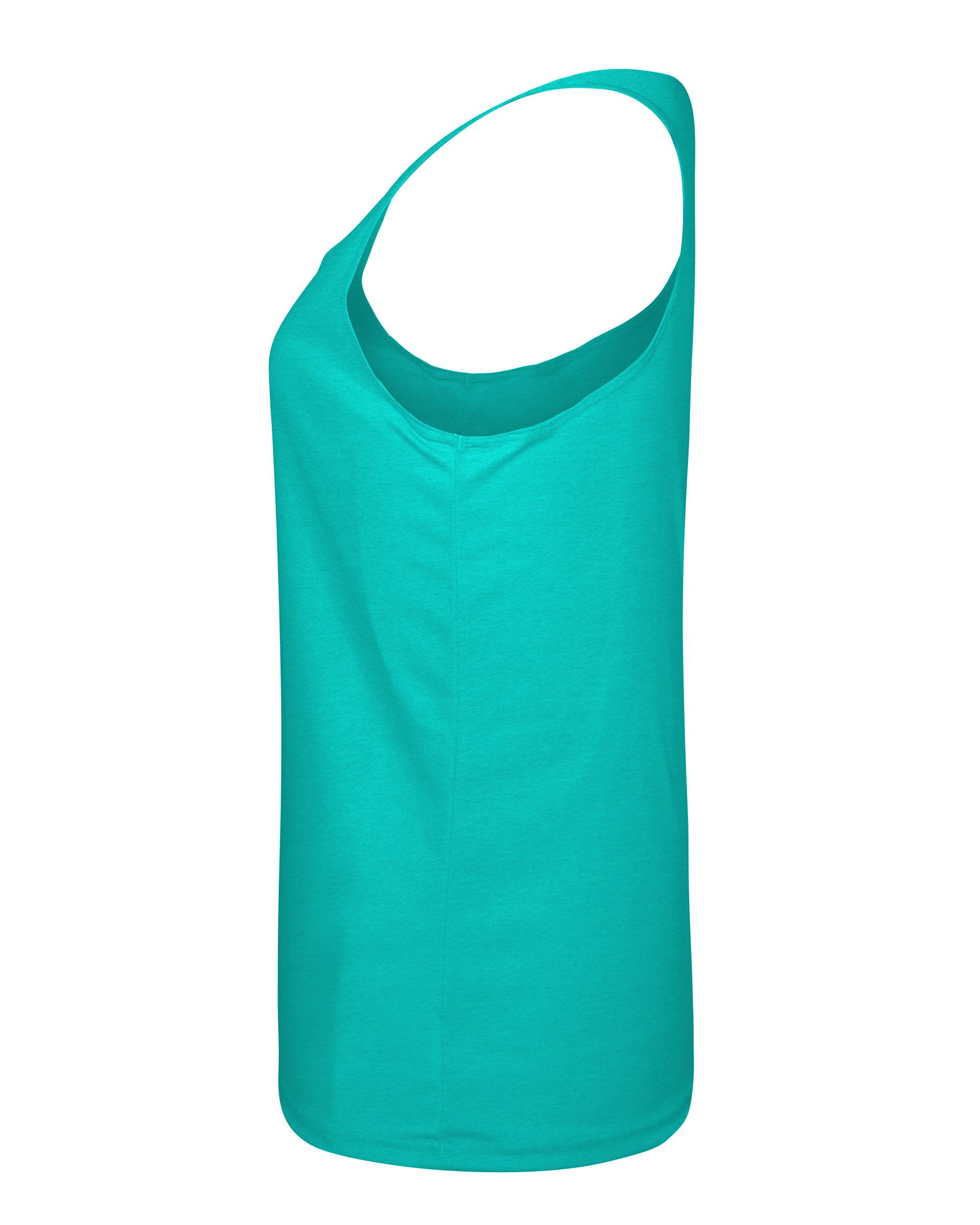 TRI-BLEND LADIES' RACERBACK TA lside