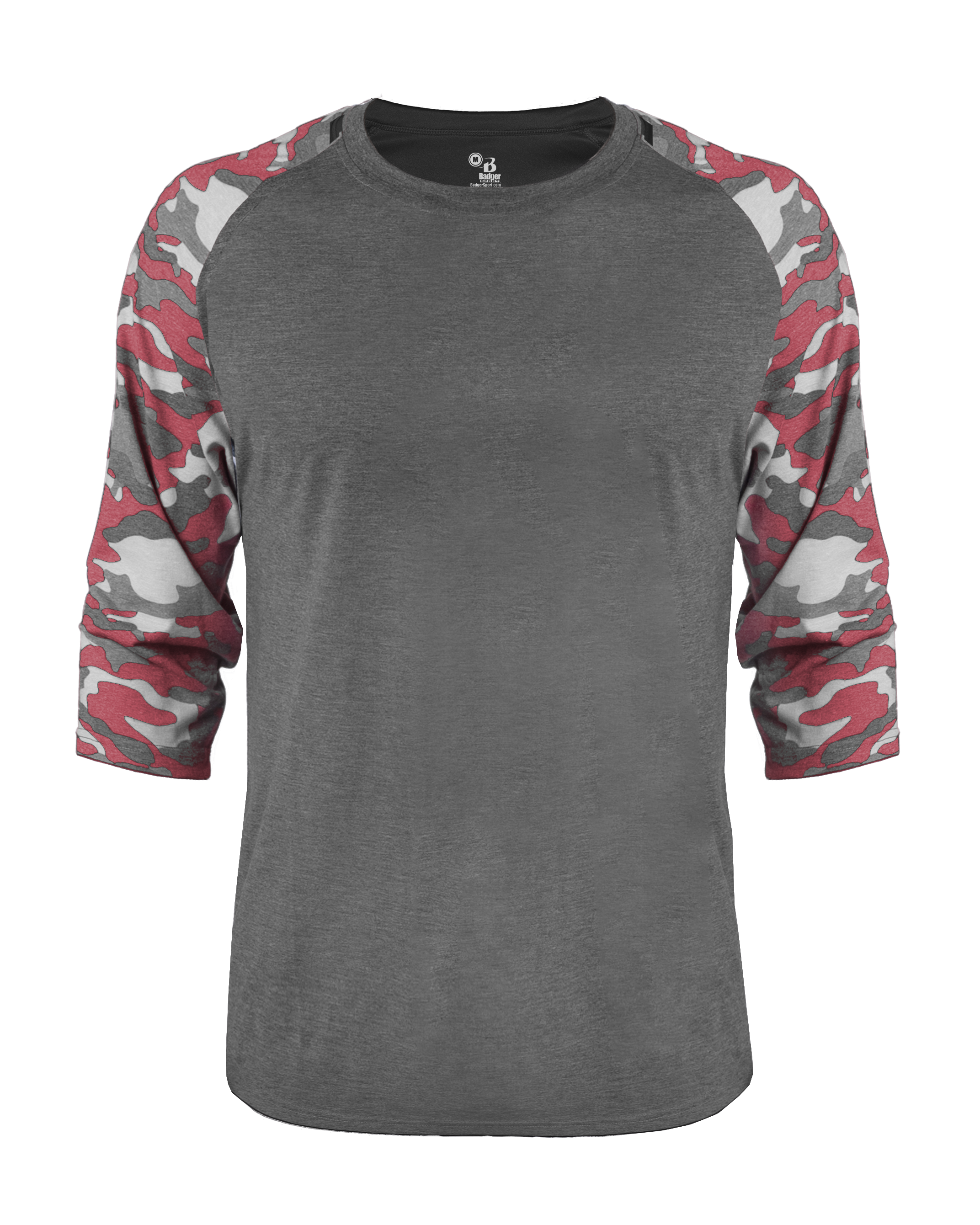 VINTAGE CAMO TRI-BLEND BASEBAL lquarter