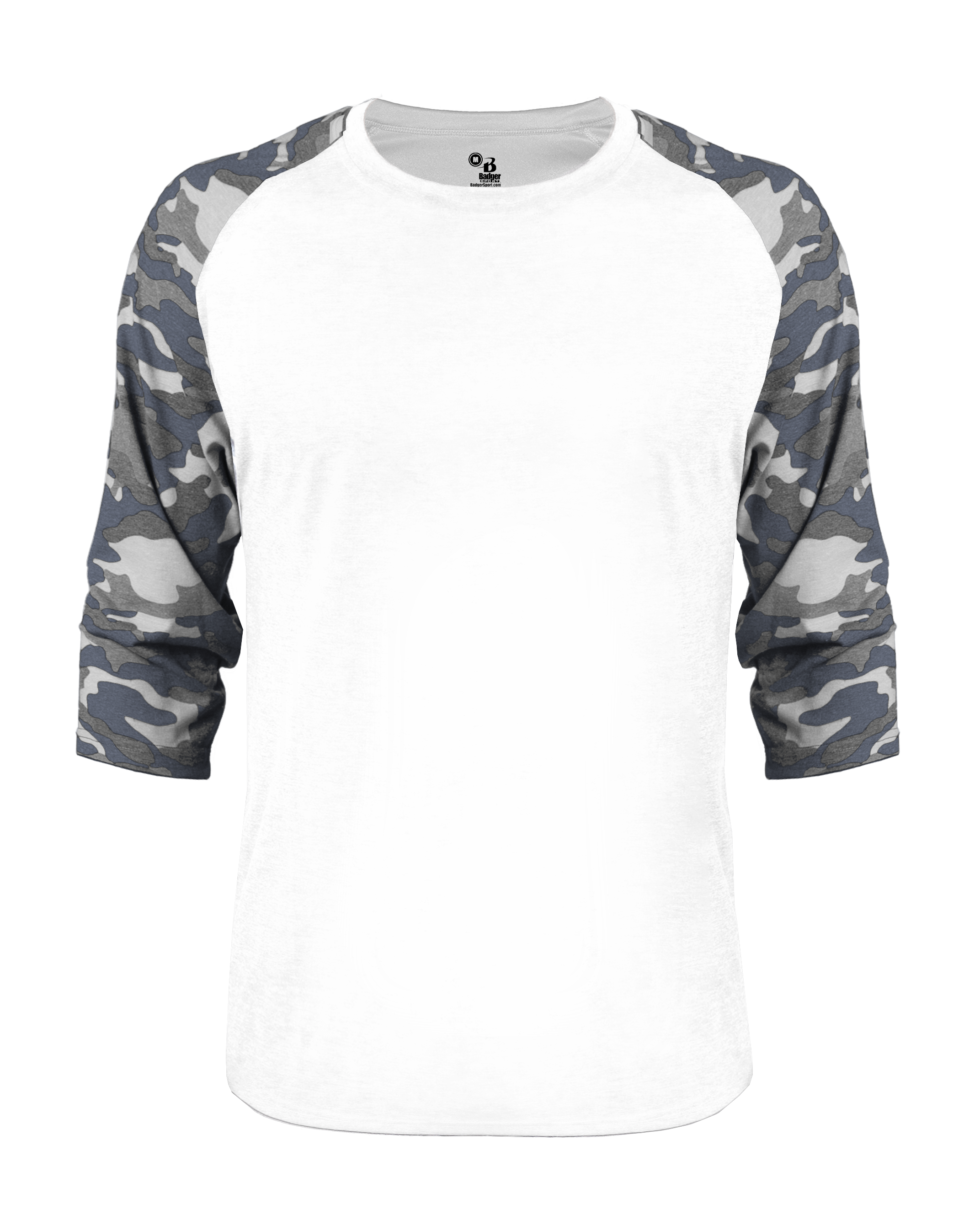 VINTAGE CAMO TRI-BLEND BASEBAL lquarter