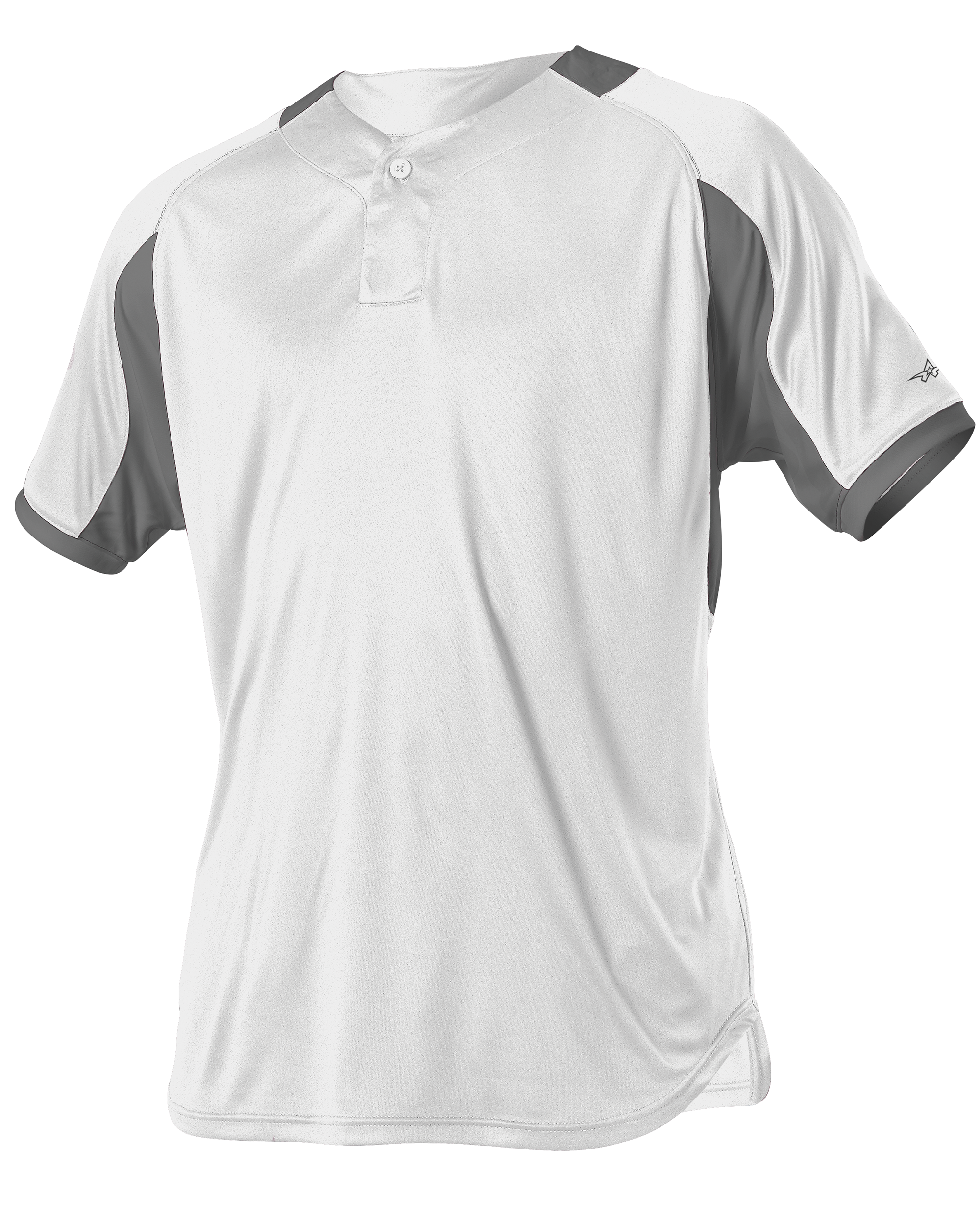 YOUTH ONE BUTTON BASEBALL JERSEY lquarter