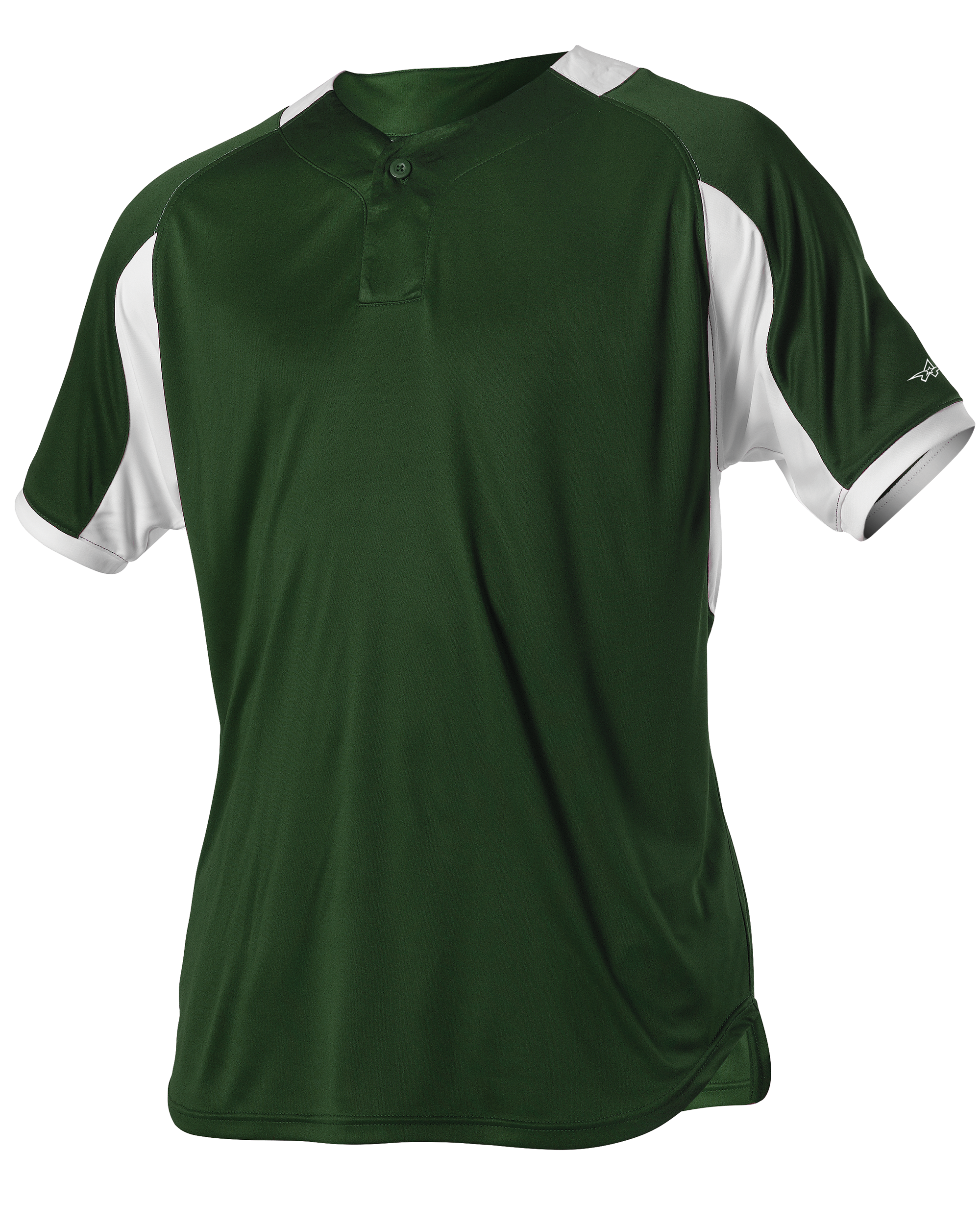 ONE BUTTON BASEBALL JERSEY back