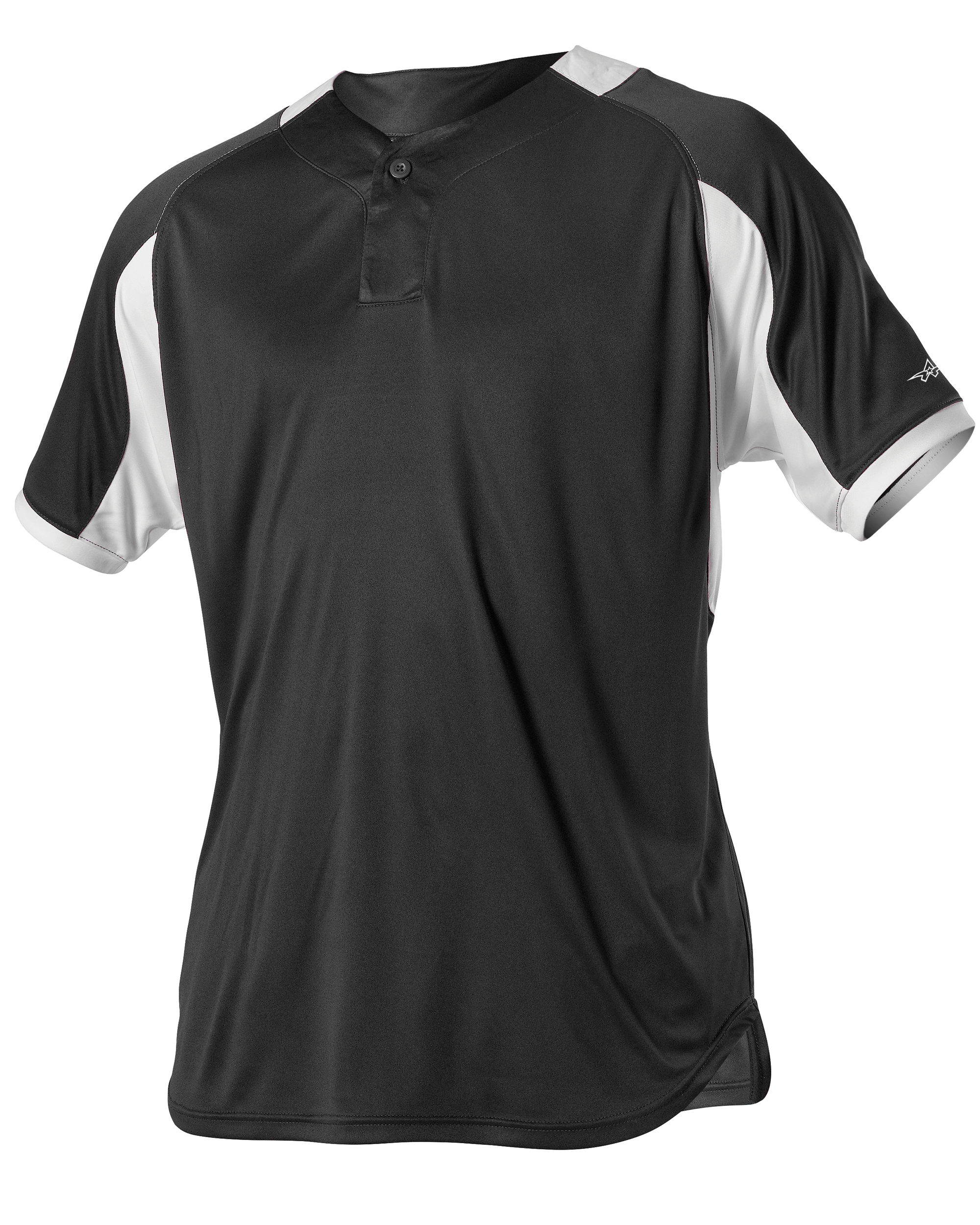 ONE BUTTON BASEBALL JERSEY back
