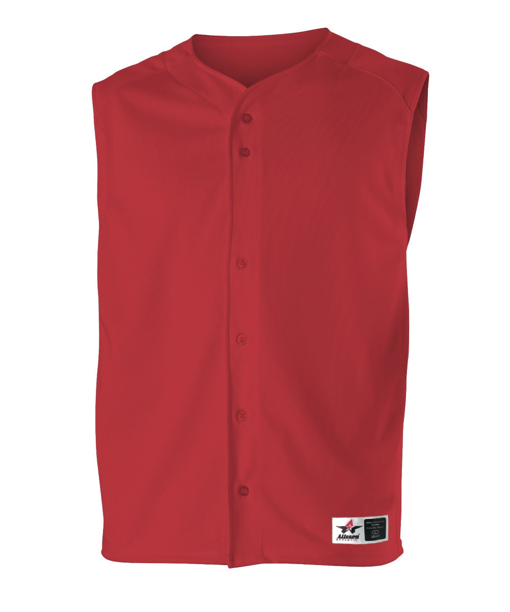 MESH BASEBALL VEST ADUL front