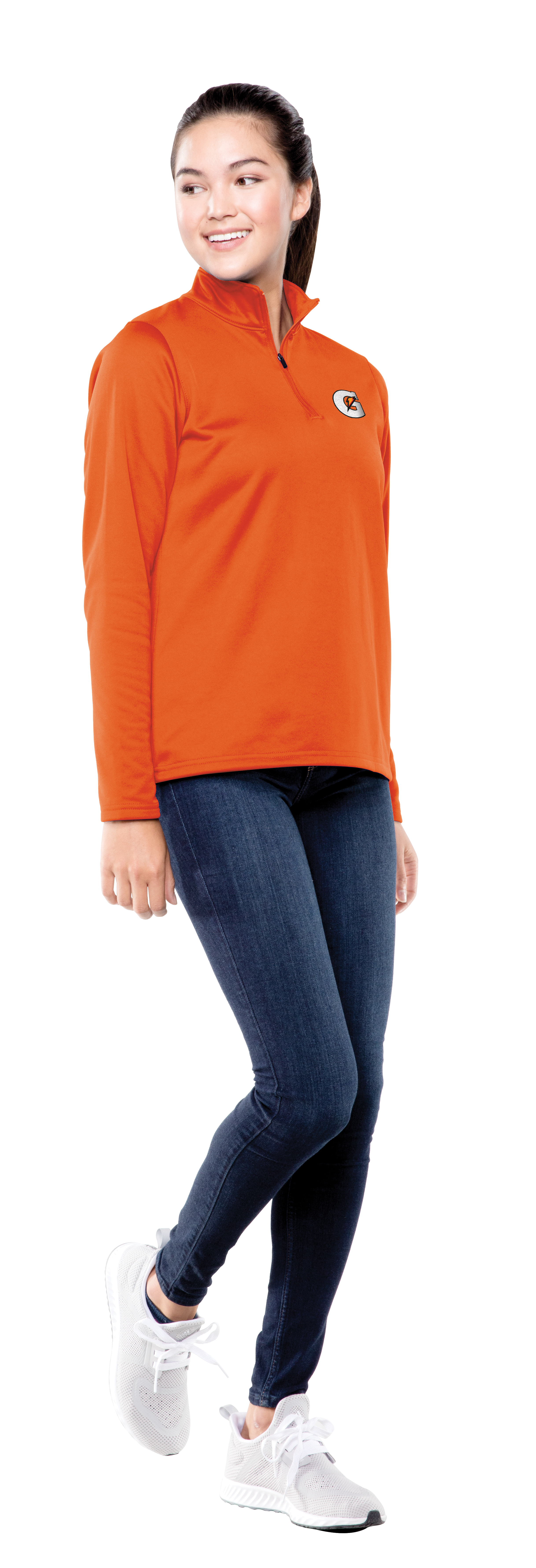 Ladies Wicking Fleece Pullover Alt