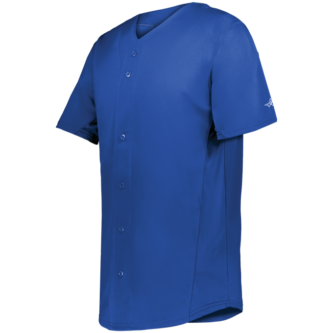 YOUTH CRUSH FULL-BUTTON BASEBALL JERSEY back