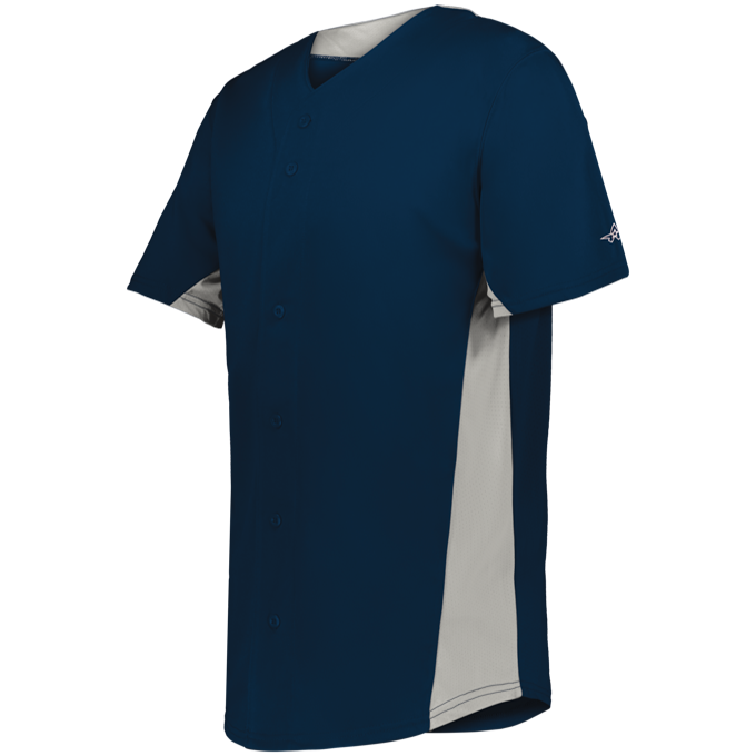 YOUTH CRUSH FULL-BUTTON BASEBALL JERSEY back