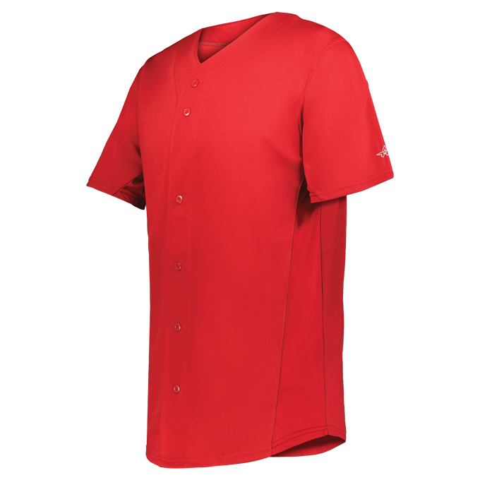 CRUSH FULL-BUTTON BASEBALL JERSEY front