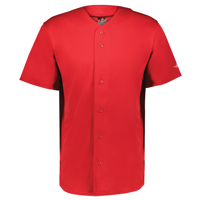 CRUSH FULL-BUTTON BASEBALL JERSEY lside