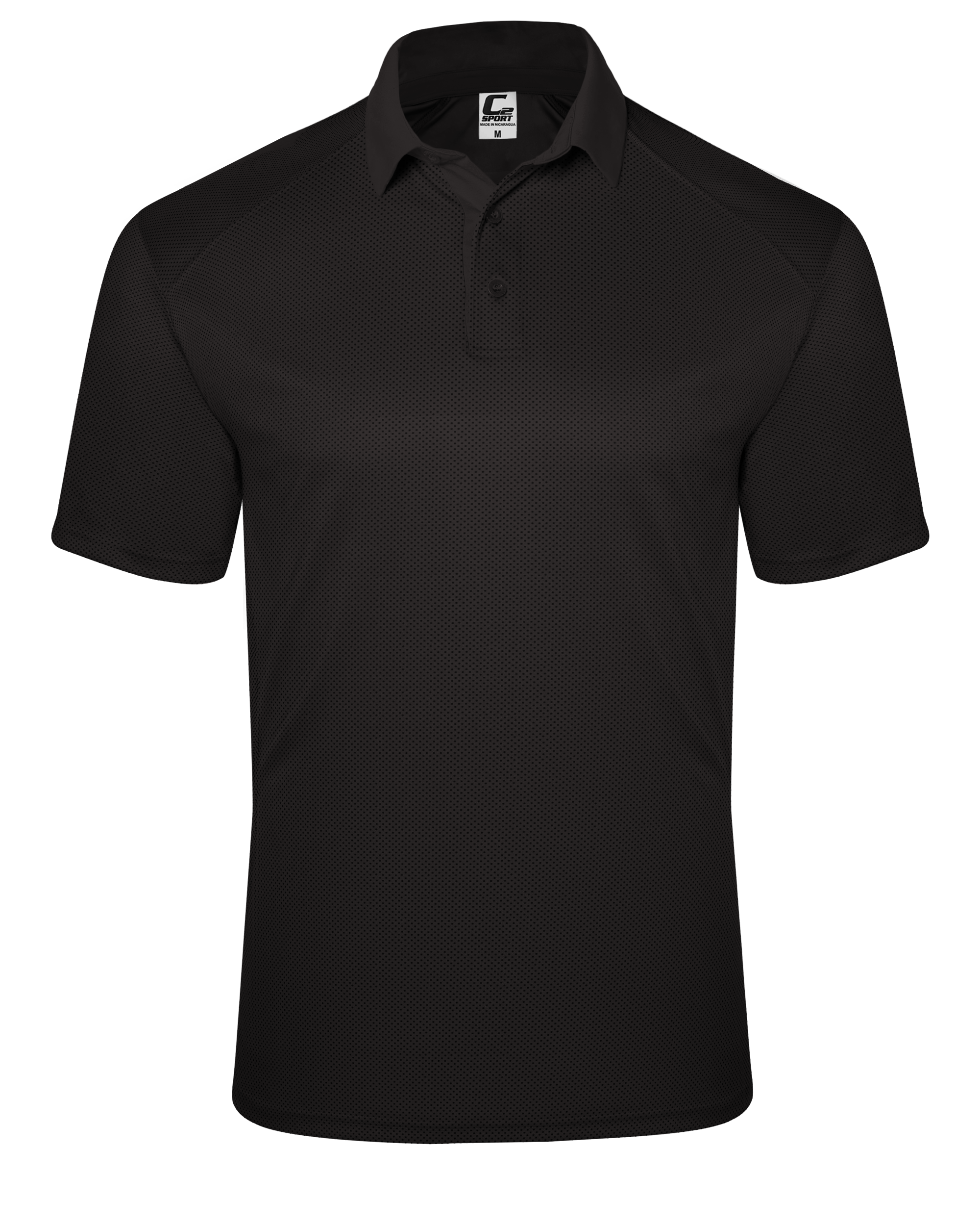 C2 MOCK MESH POLO lquarter