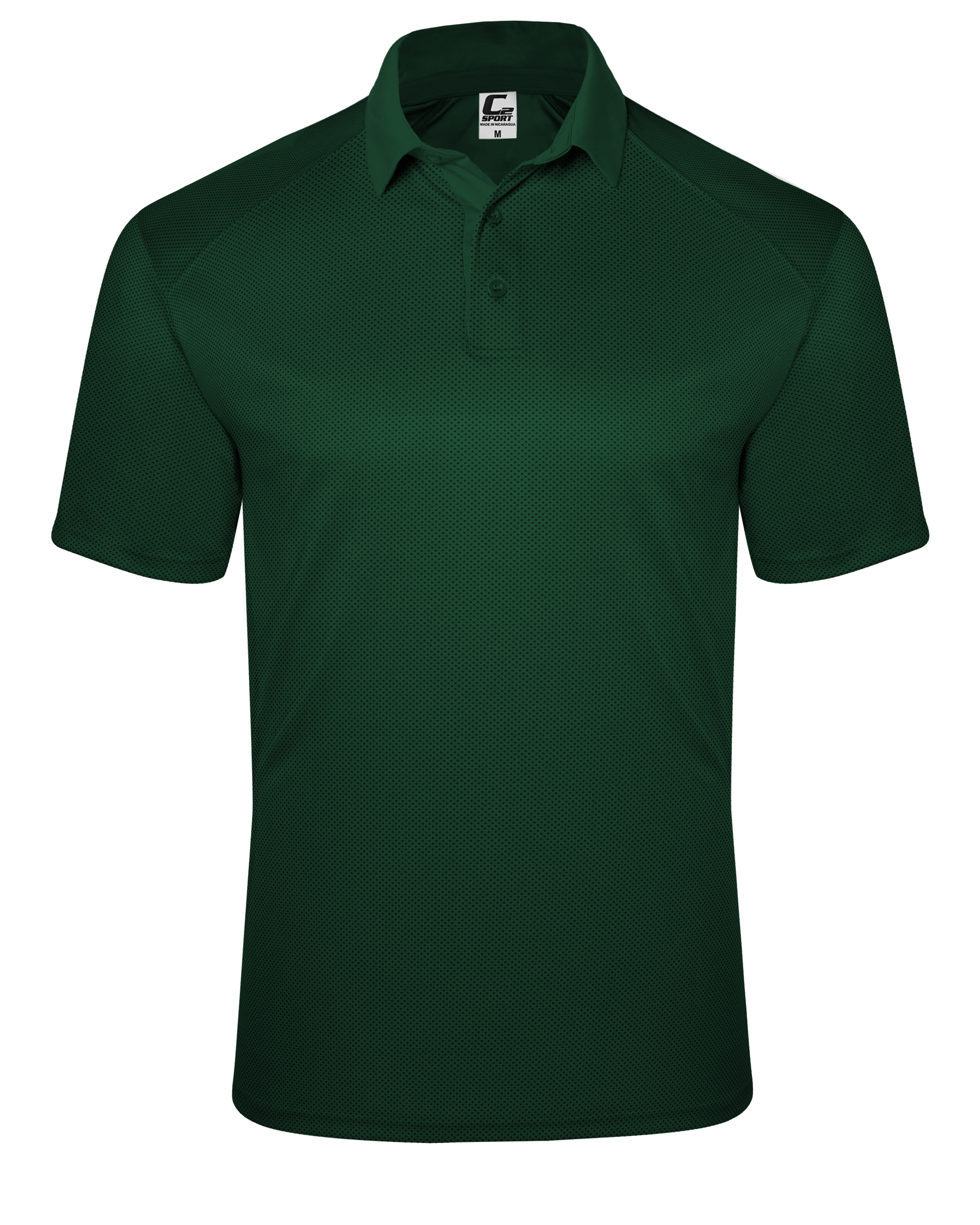 C2 MOCK MESH POLO front