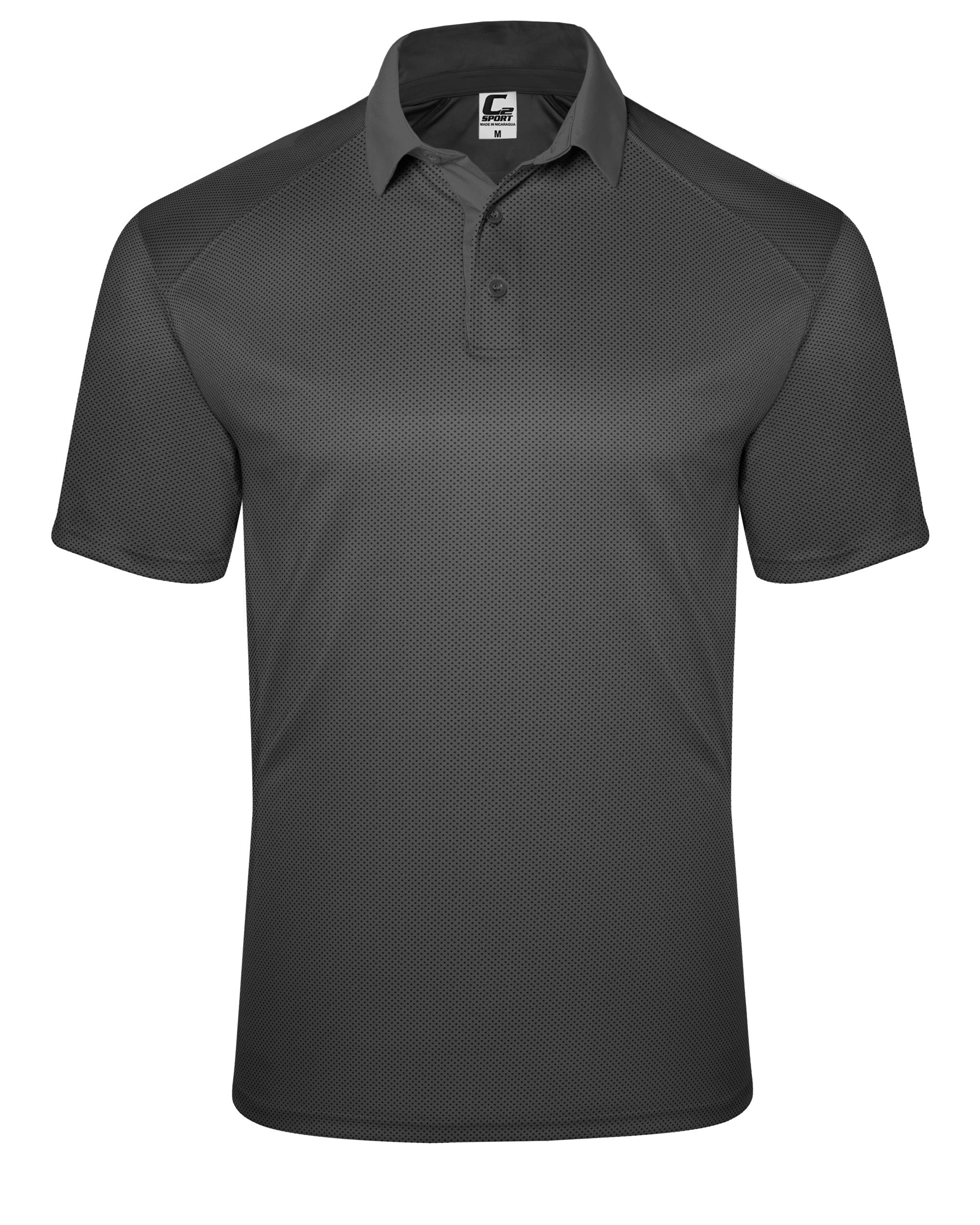 C2 MOCK MESH POLO lquarter