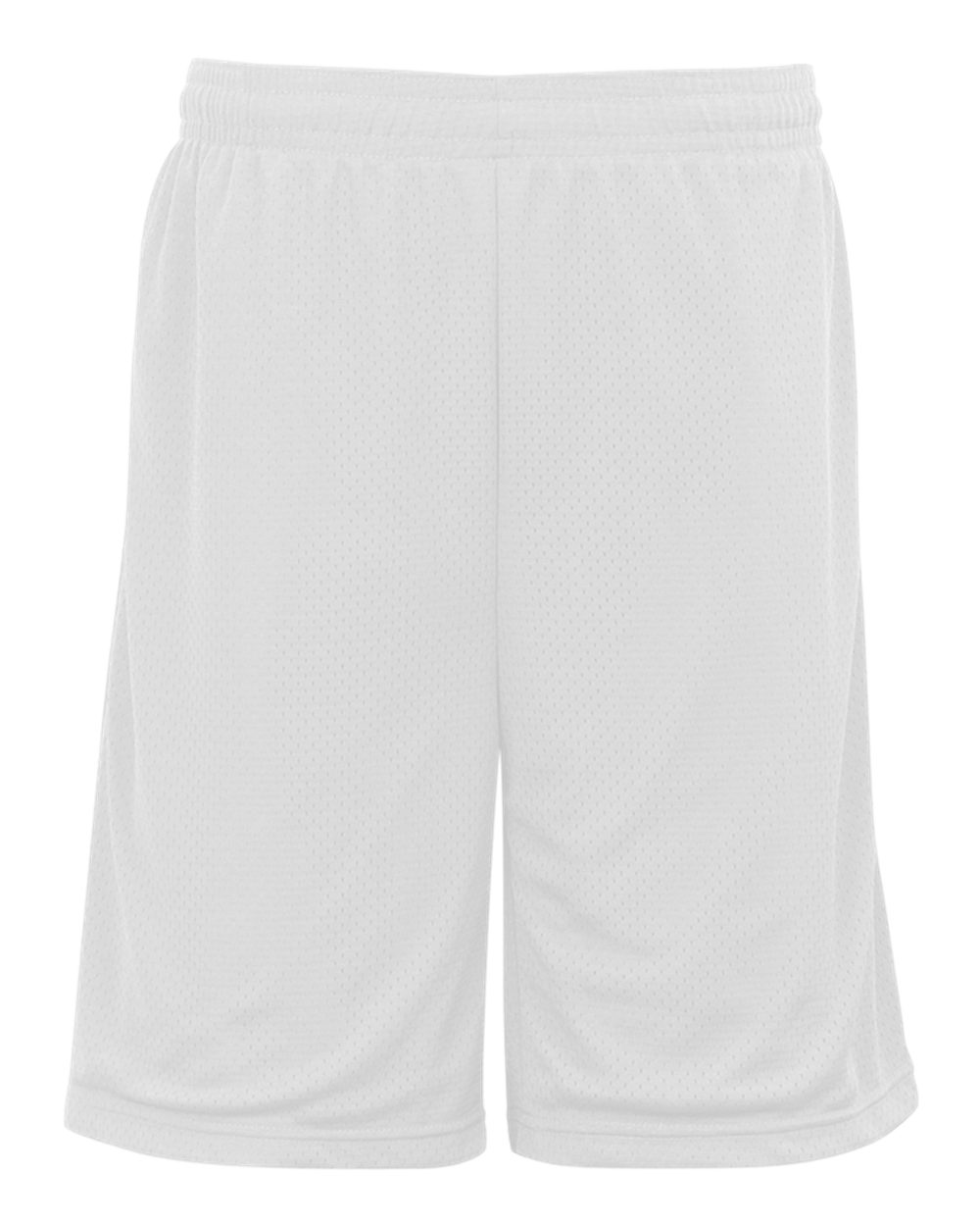 POCKETED MESH SHORTS front