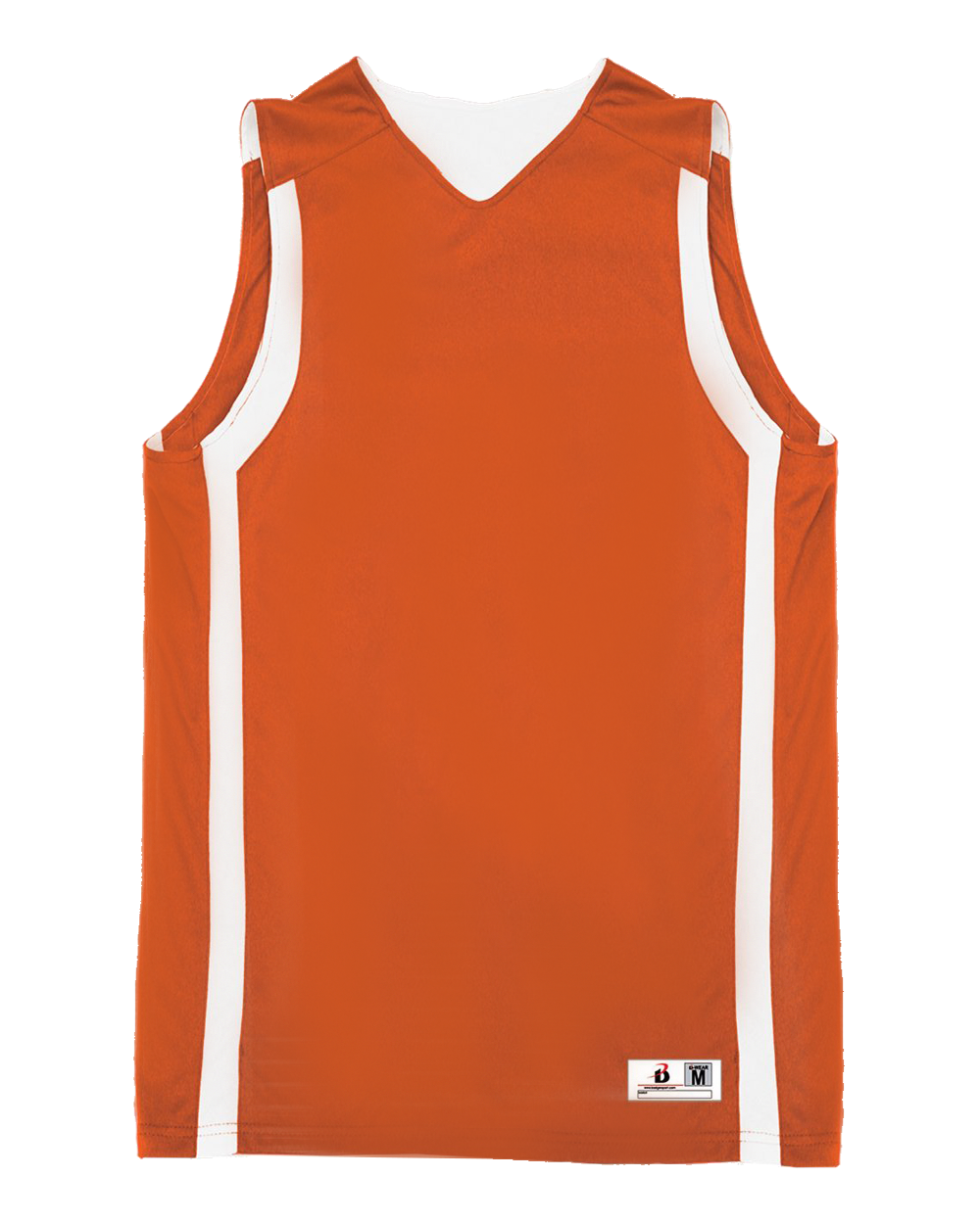 B-SLAM REVERSIBLE BASKETBALL TANK front