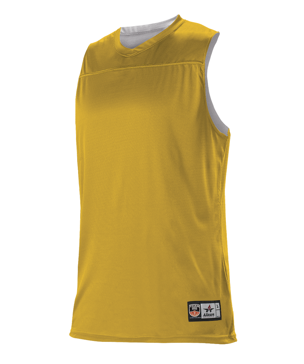 GIRLS NBA REVERSIBLE BASKETBALL TEAM JERSEY back