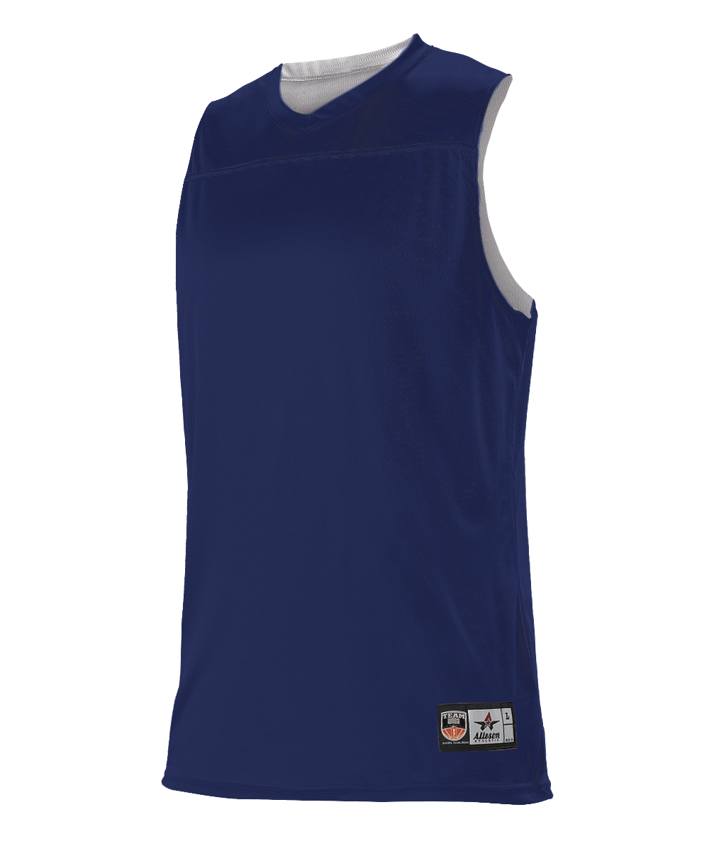 GIRLS NBA REVERSIBLE BASKETBALL TEAM JERSEY back