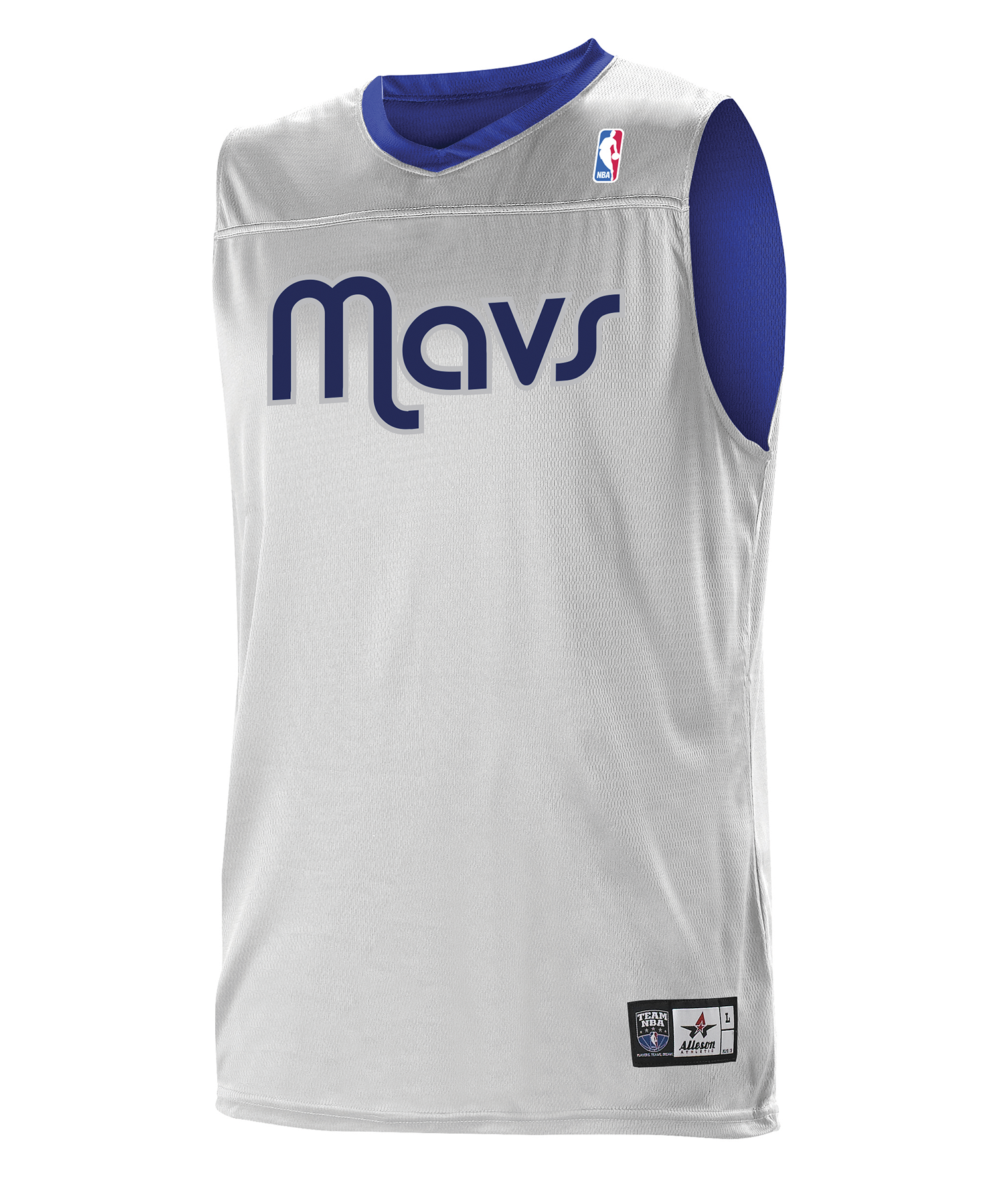 NBA REVERSIBLE TEAM BASKETBALL JERSEY back