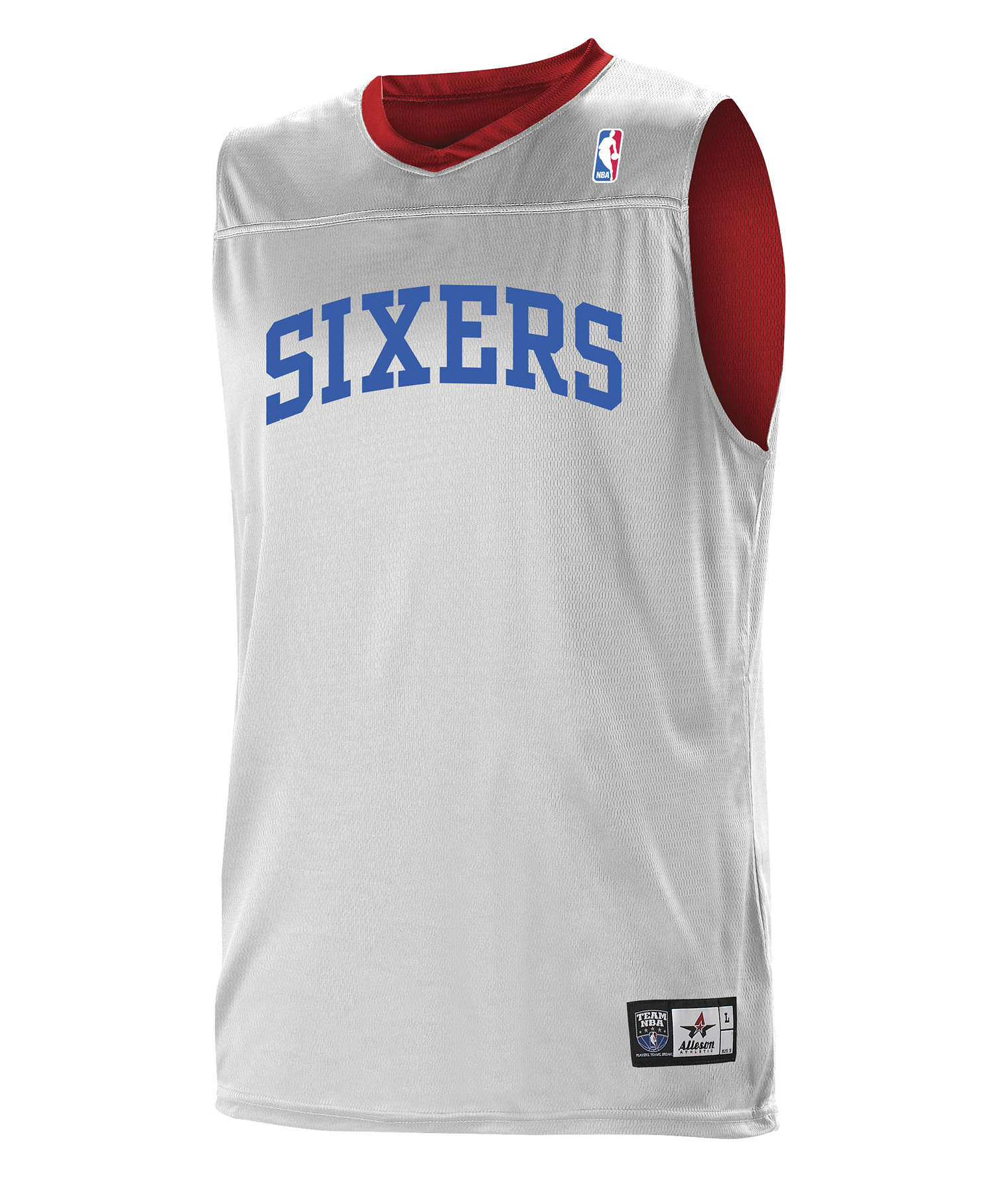 YOUTH NBA REVERSIBLE TEAM BASKETBALL JERSEY back