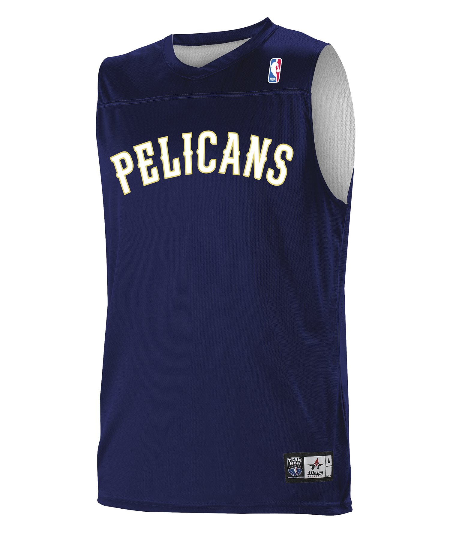 YOUTH NBA REVERSIBLE TEAM BASKETBALL JERSEY front
