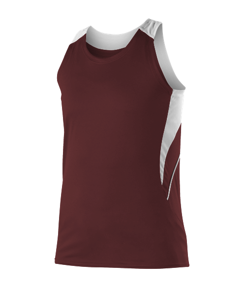 LADIES ELITE TRACK SINGLET front