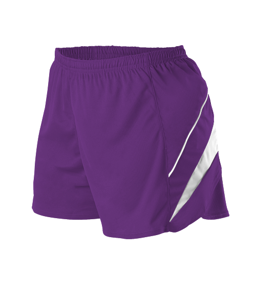 LADIES ELITE TRACK SHORTS front